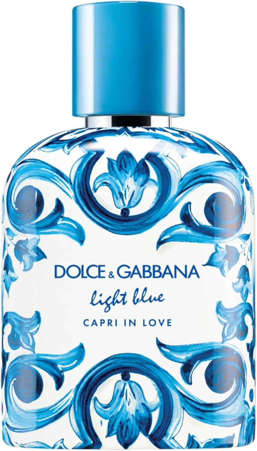 Light Blue Capri in Love by Dolce and Gabbana for Men - 3.3 Oz EDP Spray image number 5