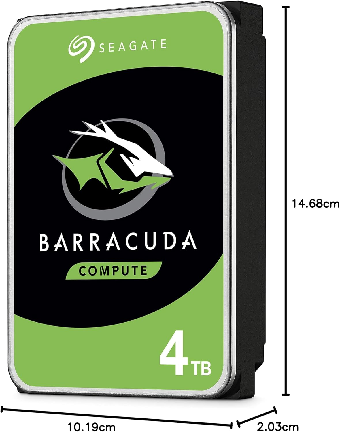 SEAGATE 4TB Barracuda 3.5 5400 SATA Hard Disk Drive ST4000DM004 image number 3
