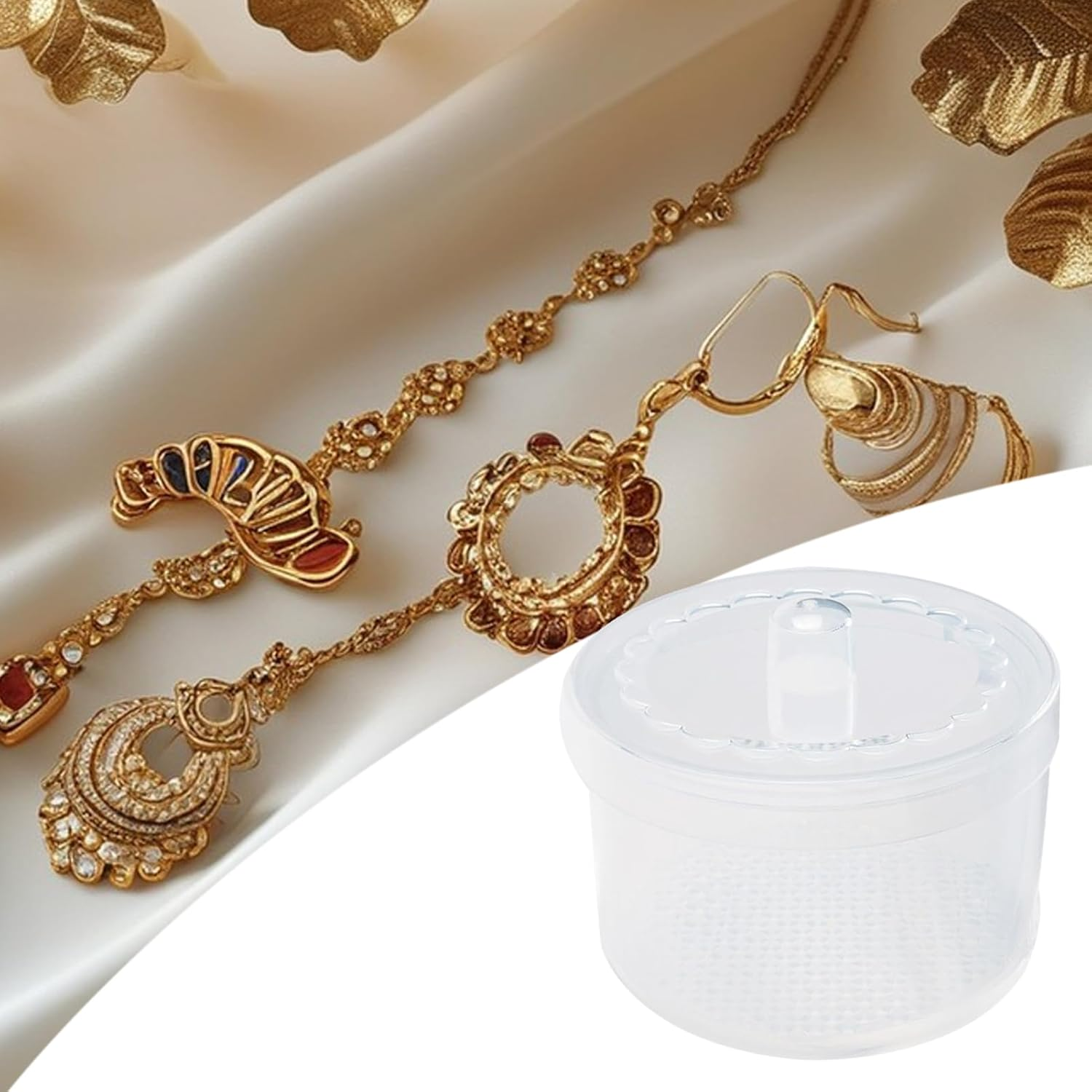 Nail Tool Box - Nail Tool Sterilizer Tray | Double Filter Portable Cleaning Tray for Travel Manicure Station Accessories Drill Bits Tweezer Health - Pink image number 2