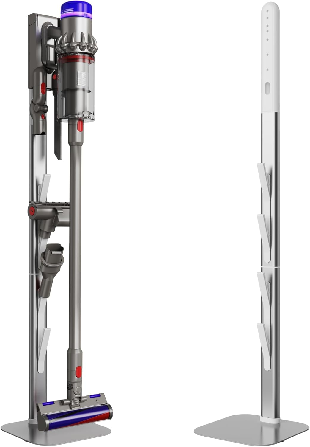 Freestanding Holder for Dyson Vacuum Stand &ndash; Suitable for Dyson V6 V7 V8 V10 V11 V12 V15 Gen5 & DC Series Vacuum Cleaners, Elegant and Stable Standing Dock &ndash; Accessory Storage Stand for Dyson image number 4