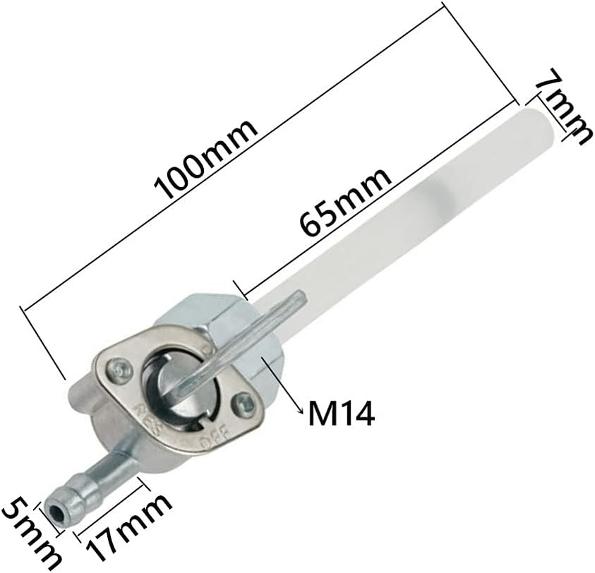 Fuel Tank Cock Shutoff Switch Valve for Honda Z50R Z50 R Petcock 1979-1985 Scooter image number 1