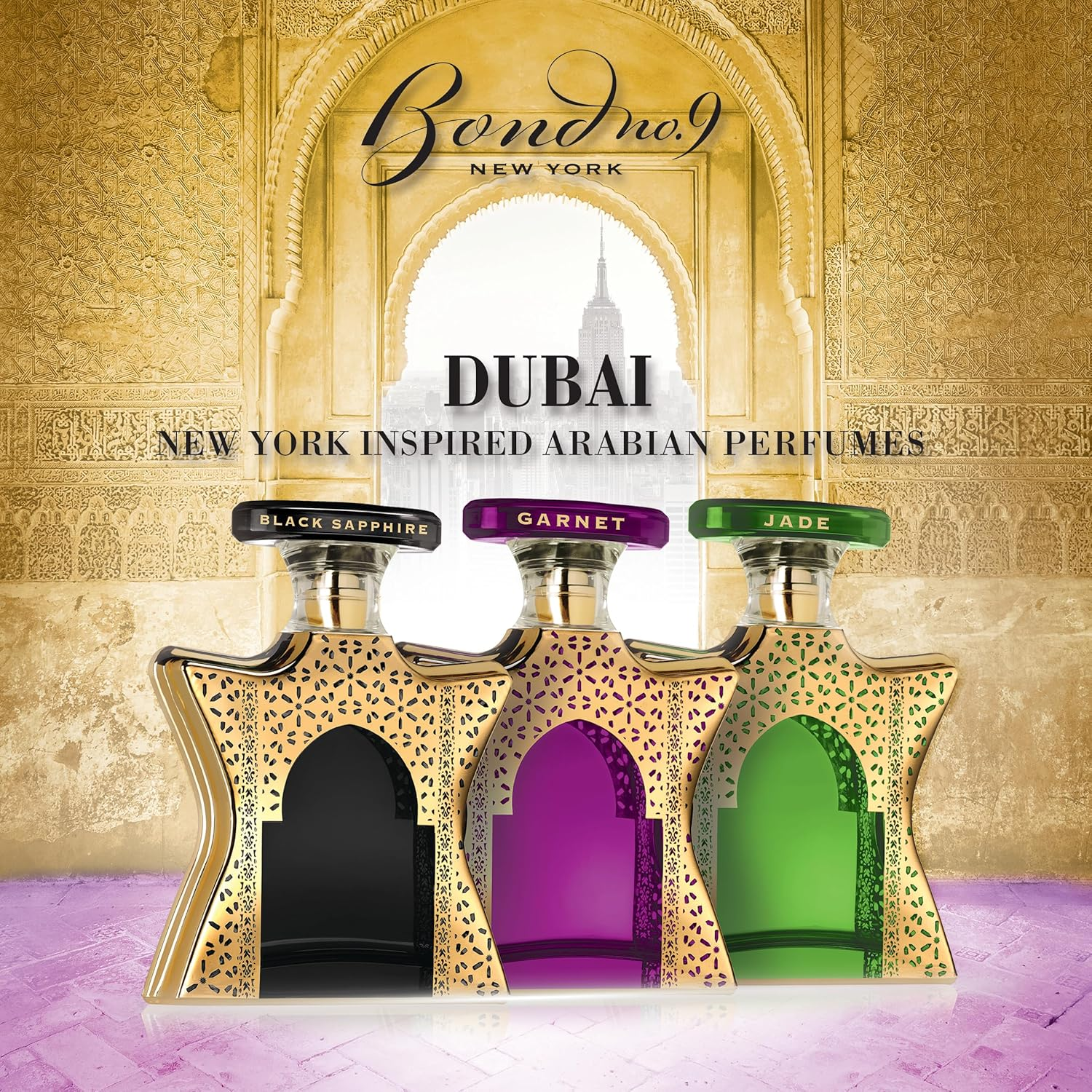 Bond No. 9 Dubai Collection Eau De Parfum Spray, Black Sapphire, 100 Ml image number 1