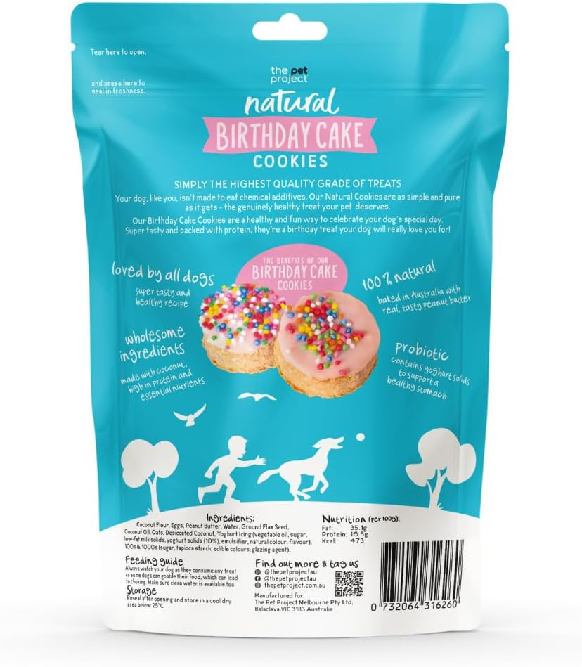 Birthday Cake Cookies Treats for Dogs image number 2