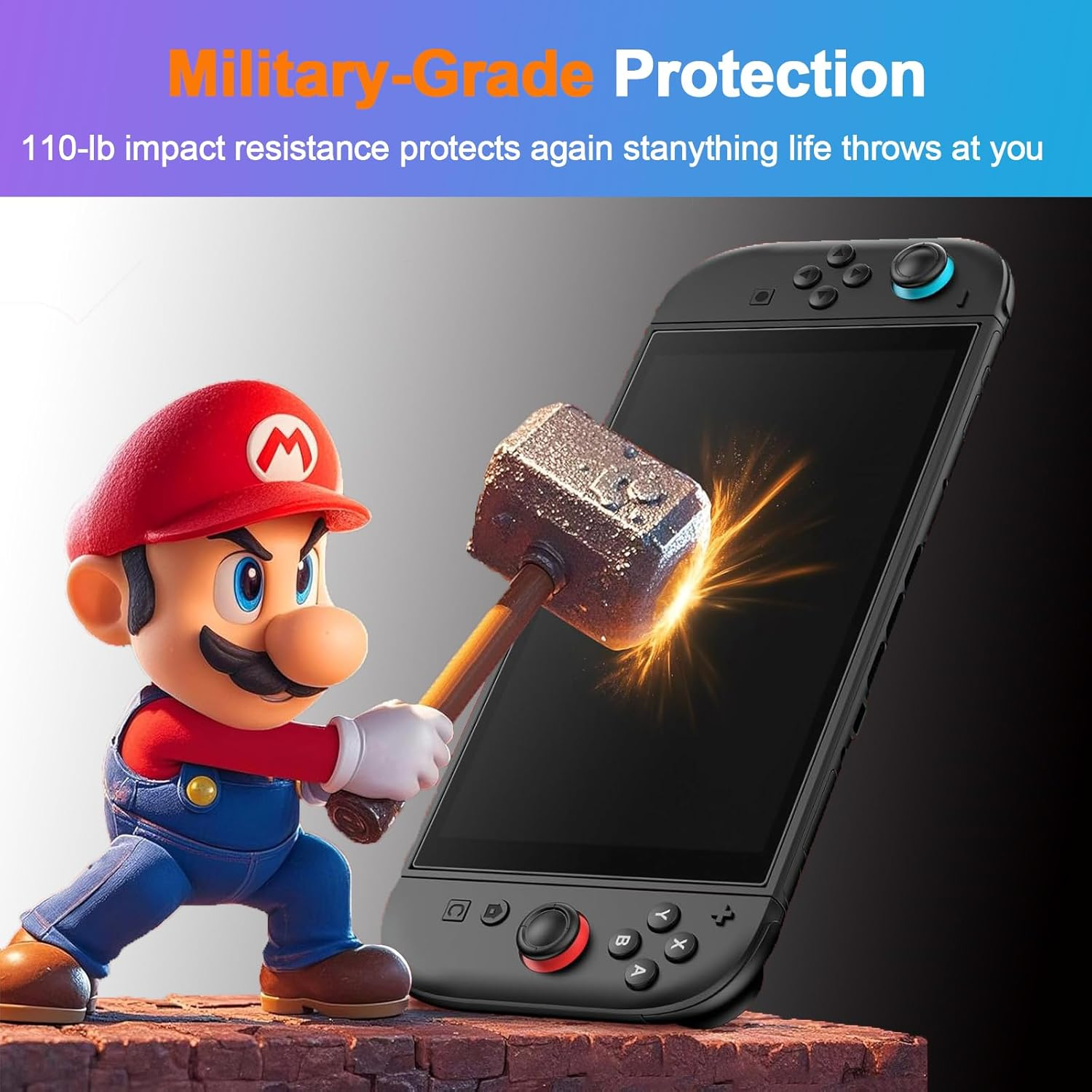 Caweet Screen Protector for Nintendo Switch 2 2025, 9H Hardness HD Tempered Glass Film Guard, 2 Pack