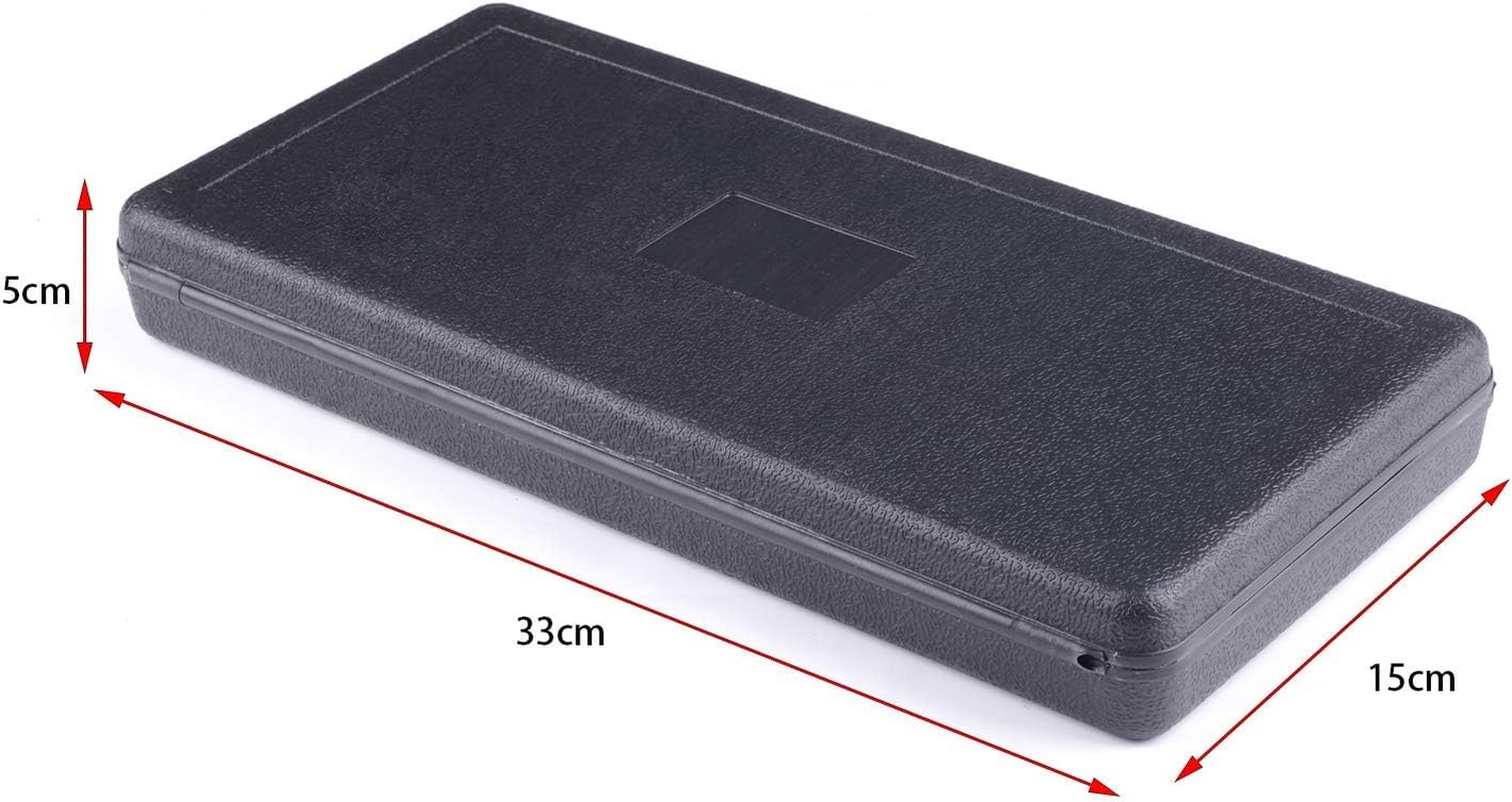 TOPEX 40 Pcs Metric Tap and Die Set Screw Thread Drill Kit Pitch Gauge M3-M12 image number 3