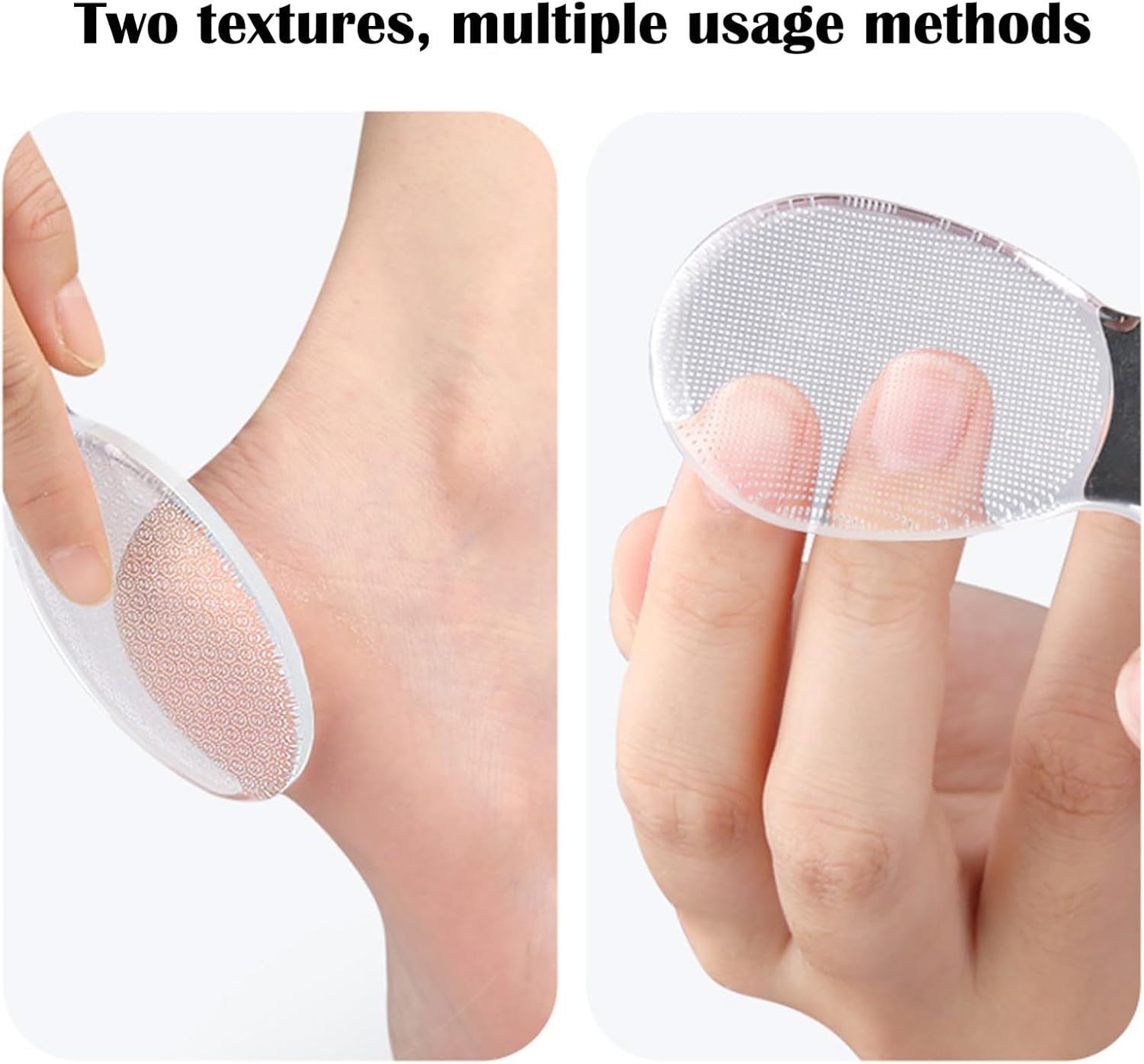Nano Foot File, Foot Scrubber Callus Remover, Foot Care Pedicure Tool, Foot File with Nano-Level Grinding Points, Portable Foot Scrubber for Dead Skin Removal, Cracking, Wet and Dry Feet image number 4