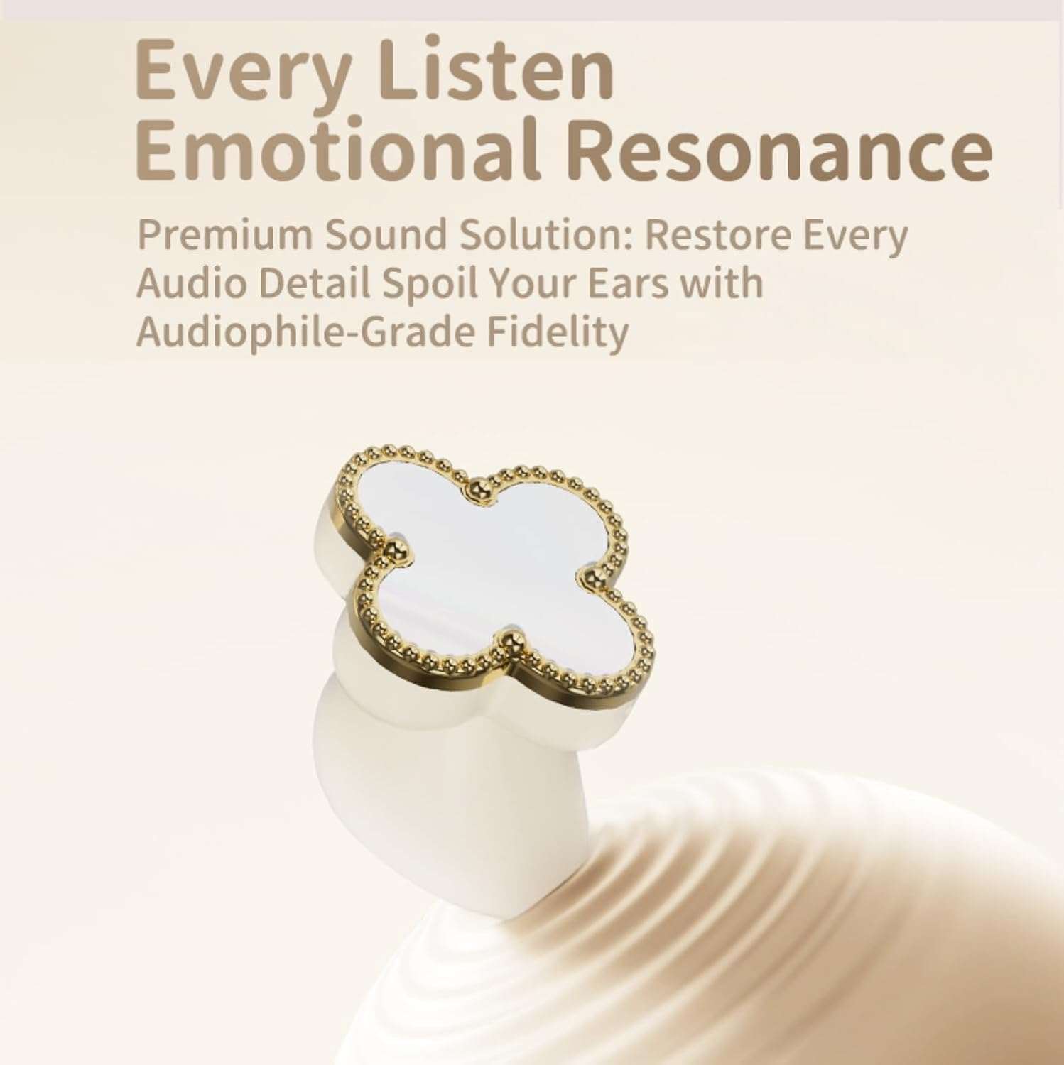 Women'S Wireless Earbuds Bluetooth in Ear Buds Light Weight Headphone, Noise Reduction, Fashionable Sports Earrings, Earrings and Headphones. Two Uses in One，Ports & Workouts for Women Gifts - Green image number 6