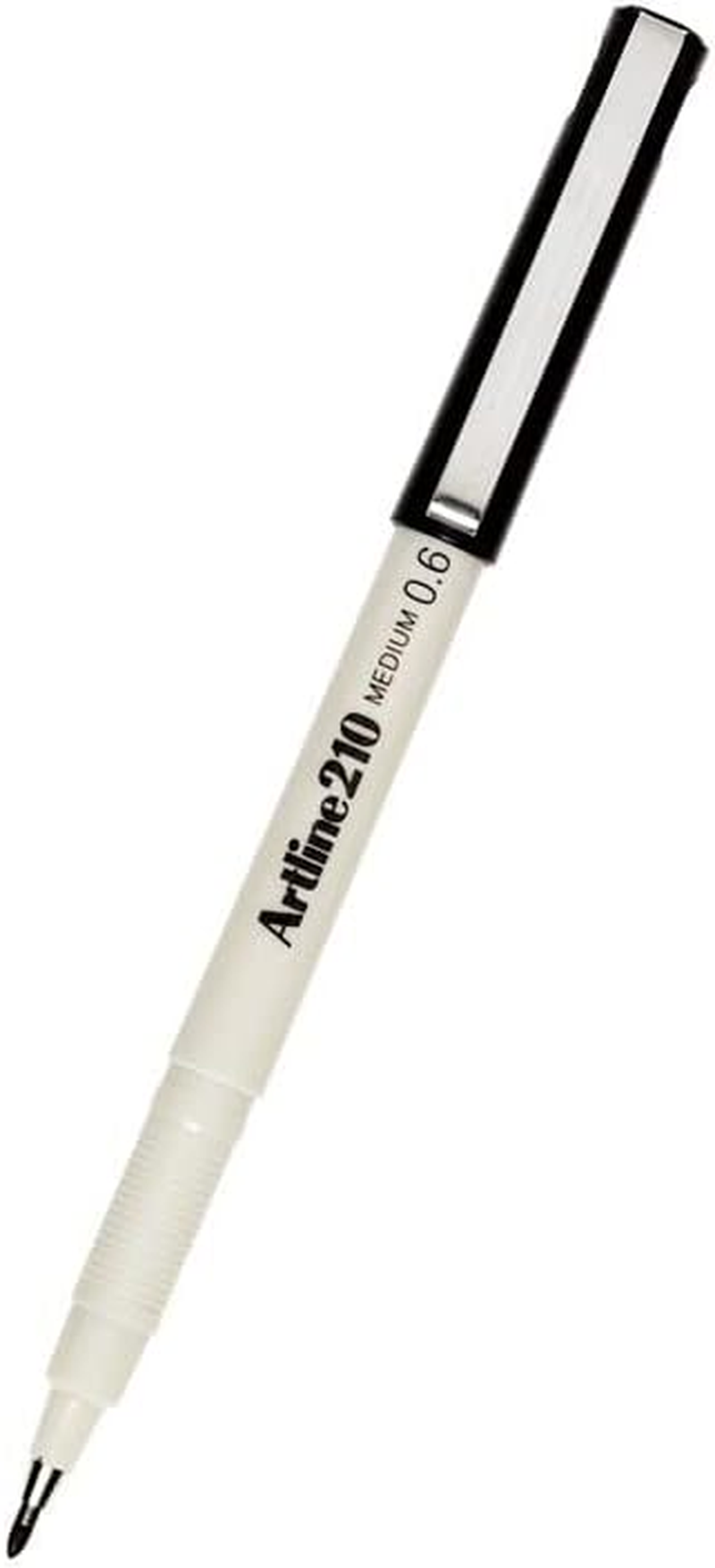 Artline 210, 121082, Fineliner Pen, Hangsell, 0.6Mm, Black, 4 Pack - Black image number 3