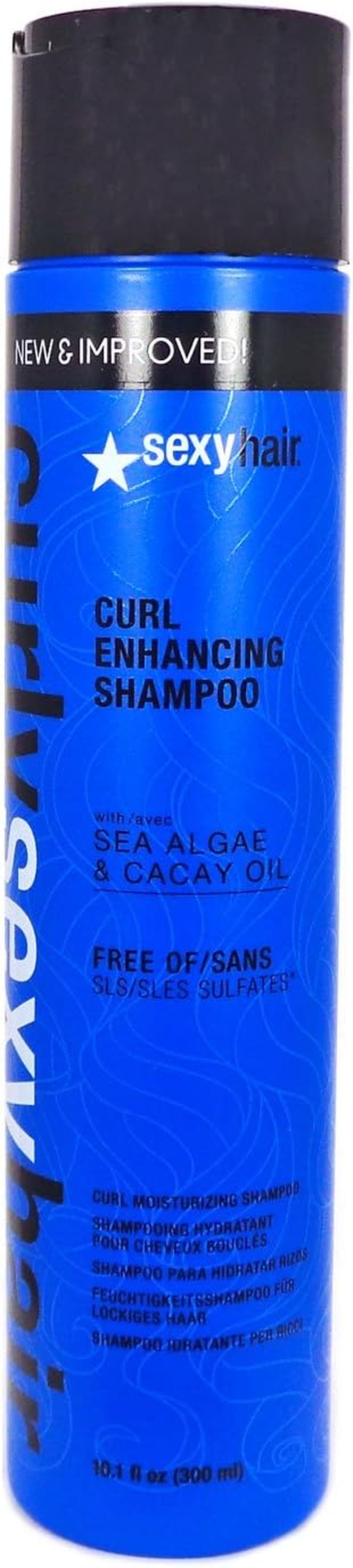 Sexy Hair Curly Sexy Hair Color Safe Curl Defining Shampoo, 10.1 Fluid Ounce