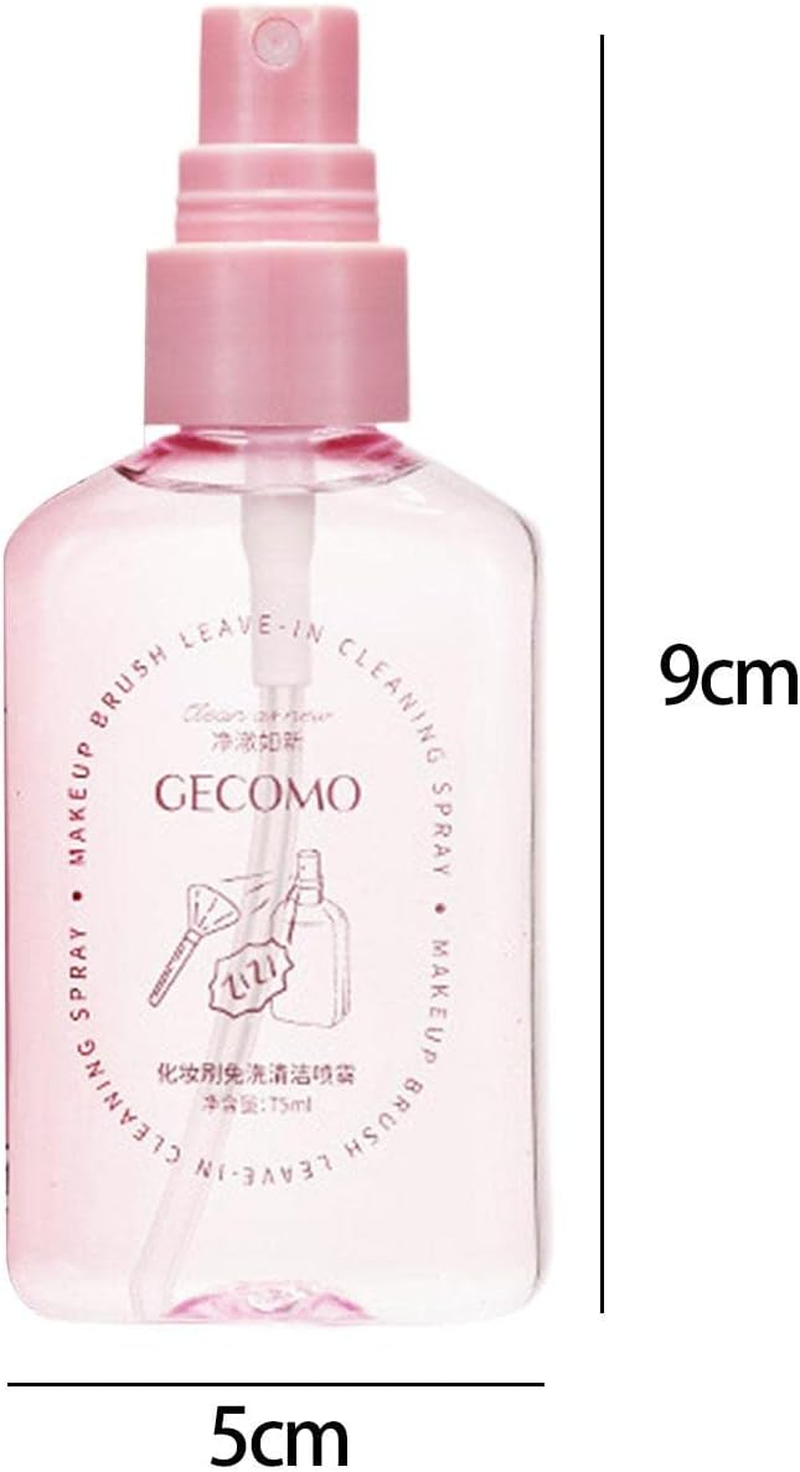 Makeup Brush Cleaner Makeup Cleaning Spray,Quick Dry, No Washing,Make up Brush Cleanser Cosmetic Brushes Cleaner for Women Girls Gift Travel