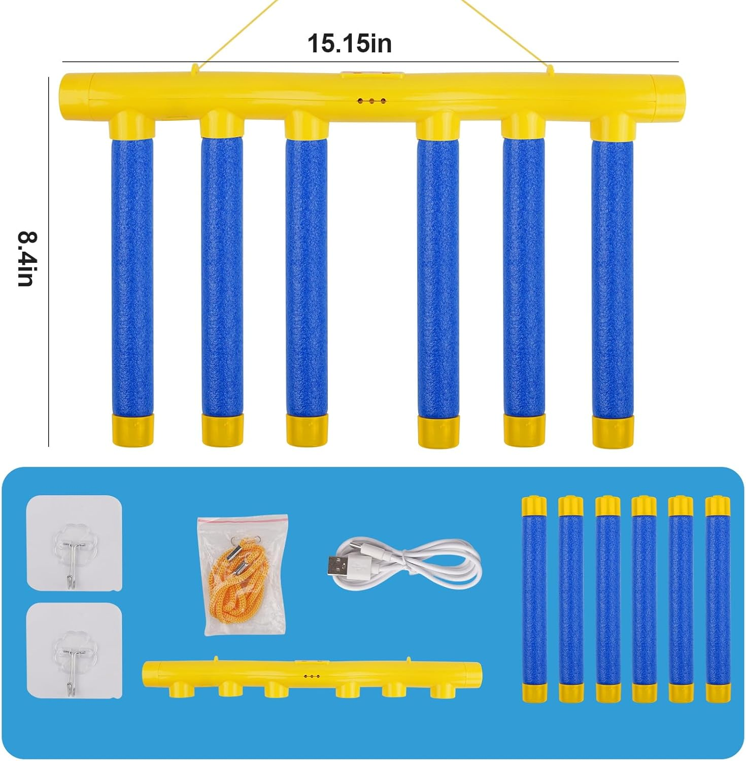 Catching Sticks Game, Reaction Training Toy, Drop Stick Game, 2025 Upgrade Hand Eye Coordination, Adjustable Speed, All Ages image number 1