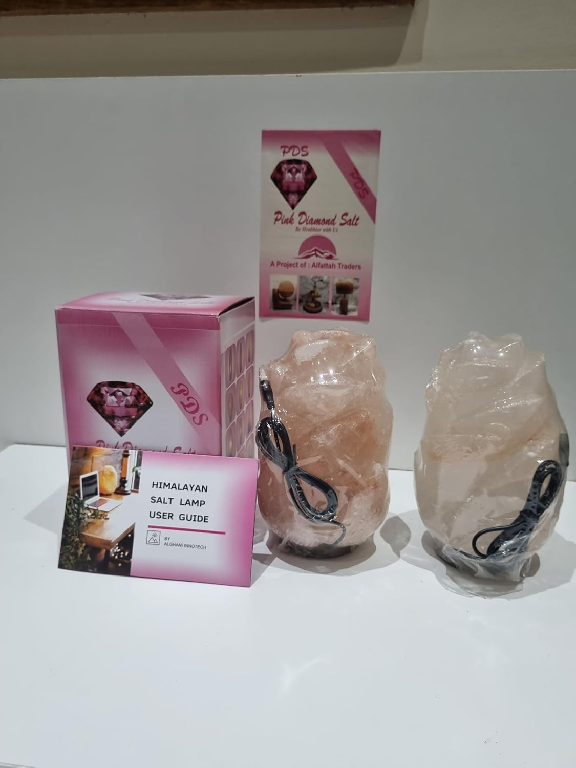 Unique Style Design Himalayan Light Pink Colour Lotus Salt Lamp 100% Authentic, Handcrafted from the Foothills of the Himalayas Beautifully Hand Craft Complete Electric Fitting &ndash; Quality Guaranteed image number 3
