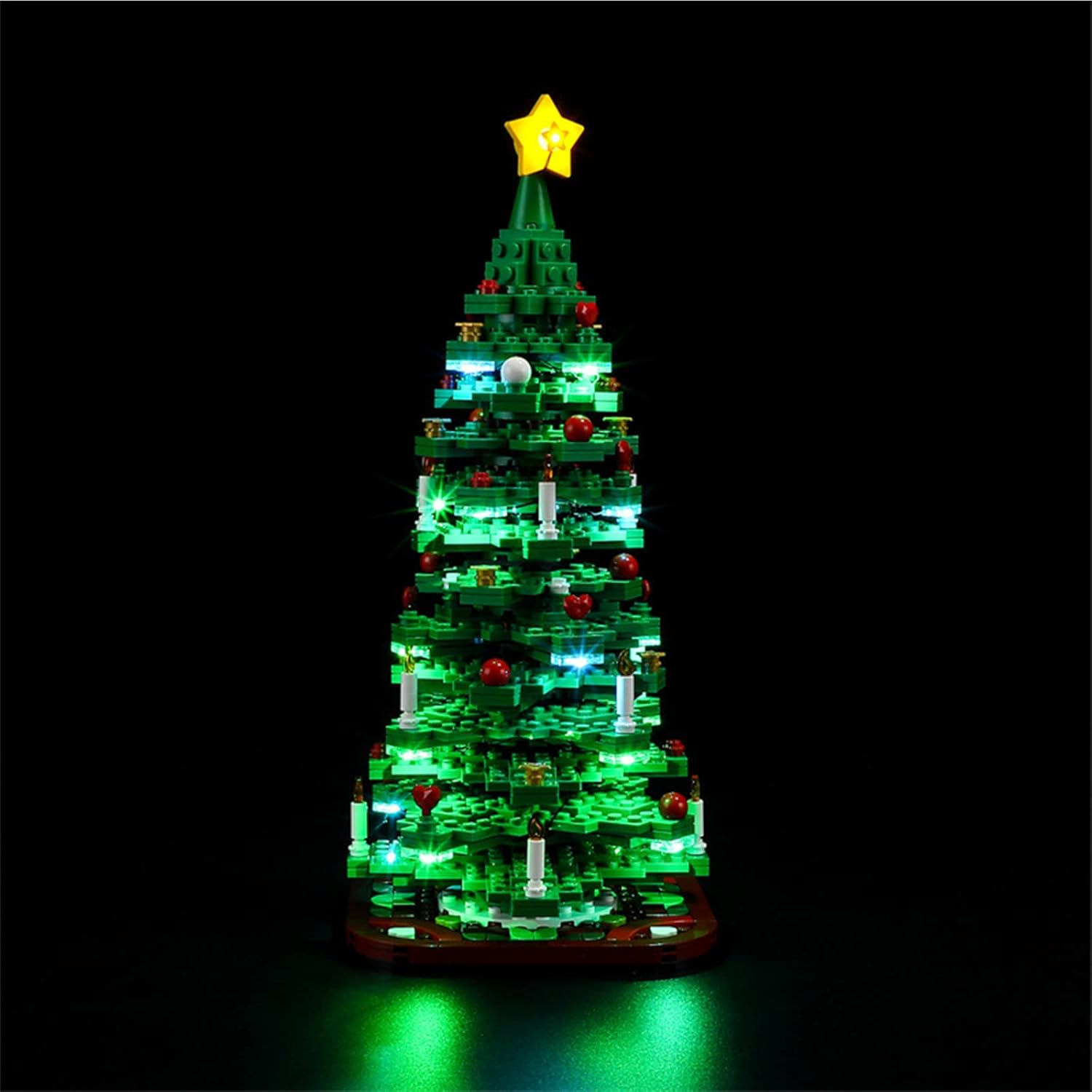 GEAMENT LED Light Kit Compatible with  Christmas Tree - Lighting Set for  40573 Building Model ( Set Not Included) image number 4