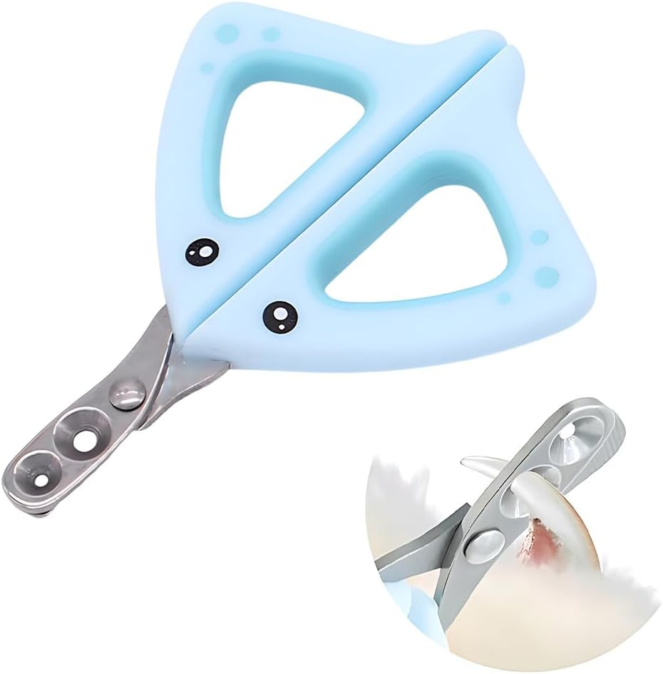 Cat Nail Scissors with Protection, Cat Claw Cutter with 2 Mm and 4 Mm Hole, Cat Nail Scissors Professional Cat Nail Cutter Cat Nail Clipper for Small Dogs Puppies Cats with File Cat Nail Clipper image number 5