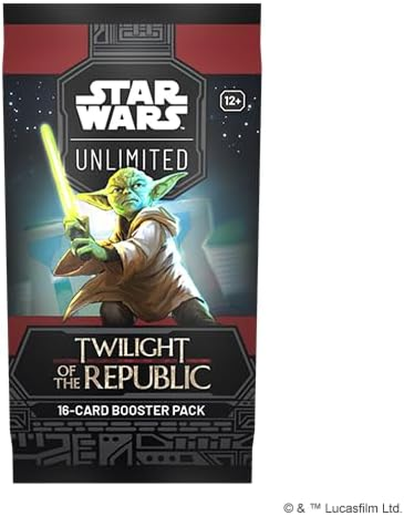 Fantasy Flight Games | Star Wars: Unlimited TCG Twilight of the Republic Booster Display (Set of 24 Booster Packs) - Trading Card Game for Kids & Adults, Ages 12+, 2+ Players, 20 Min Playtime image number 2