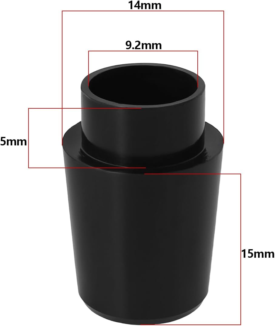 Ecsing 12Pcs Golf Ferrules Iron Rod Rubber Sleeve Rubber Ring Golf Shaft Sleeve Compatible with PXG 0211 0311 GEN2 GEN3 GEN4 GEN5 Black image number 6