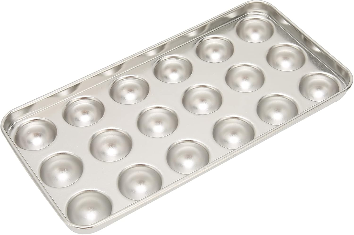 Ice Cube Tray, 304 Stainless Steel Strong Durable Ice Cube Mold for Home for Iced Drink for Bar Resturant for Cooling Ball Making