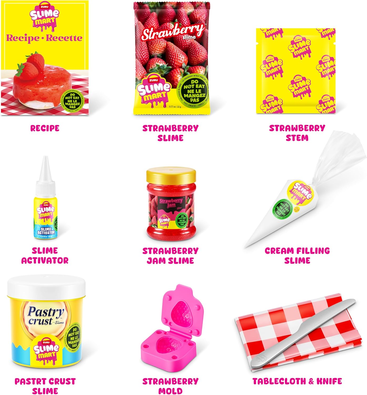 ZURU Slime Mart - Small Shopping Bag Series 1 - Strawberry Cheese Cake image number 4