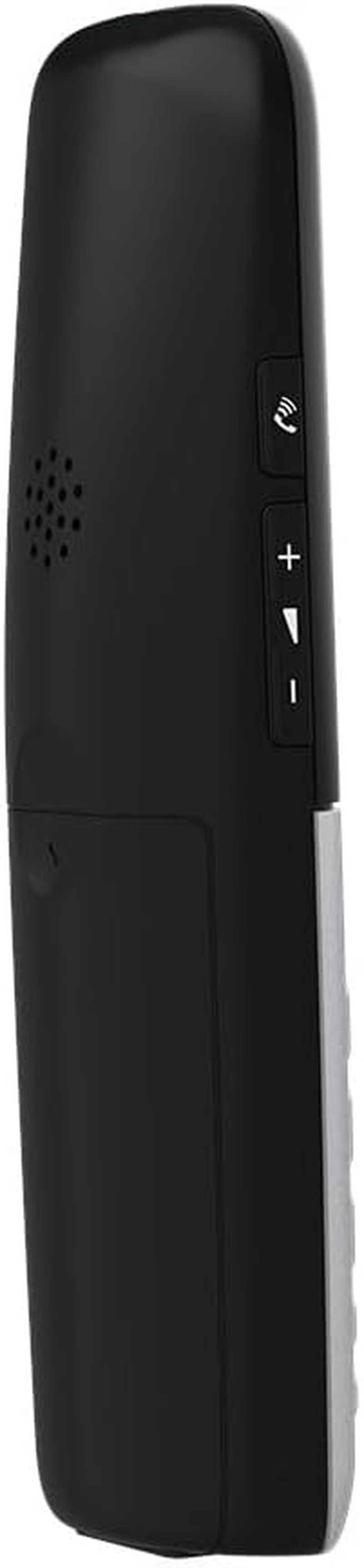 Panasonic Digital Cordless Phone with Answering Machine, Large Display, Hearing Aid Compatibility, Torchlight, Black & Silver (KX-TGU432AZB) image number 2