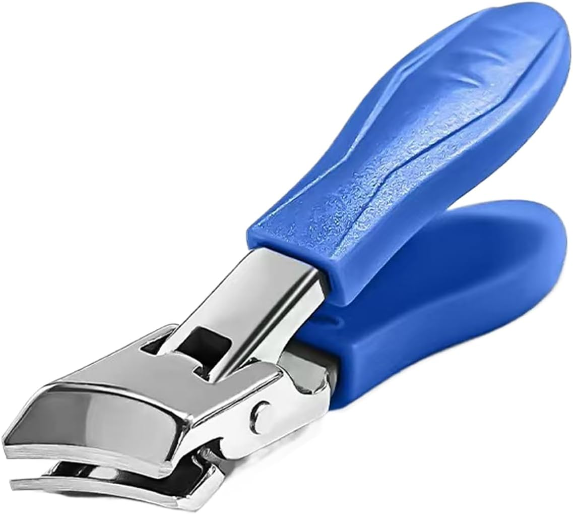 Toenail Scissors for Seniors,Stainless Steel Thick Toenail Slanted Scissors | Manicure Pedicure Equipment Anti-Splash Women Men Nails Tools for Business Trip, Dorm