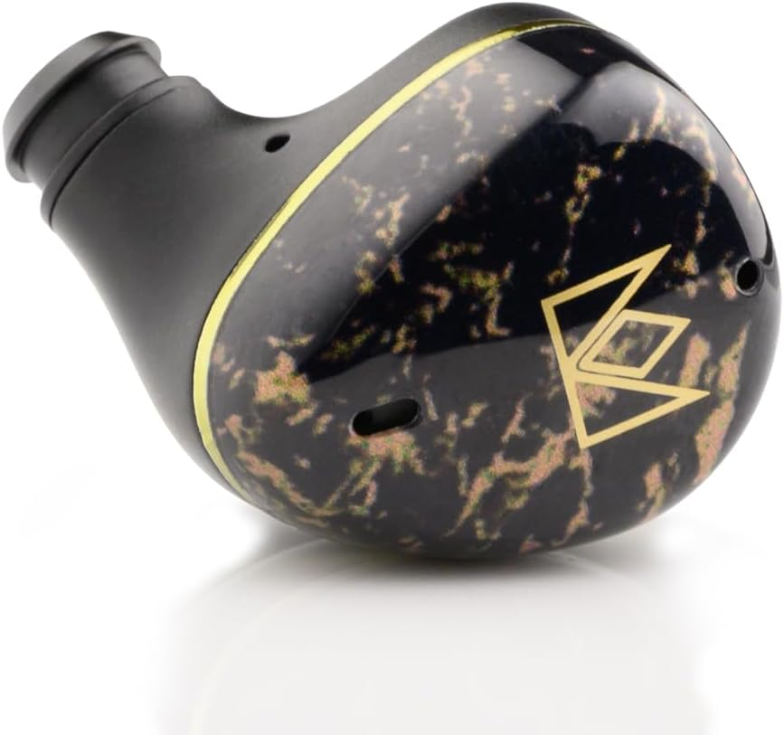 Noble Audio Fokus Rex5 True Wireless Stereo Bluetooth In-Ear Headphones with Microphone, Sound Personalization (Black) - Black image number 3