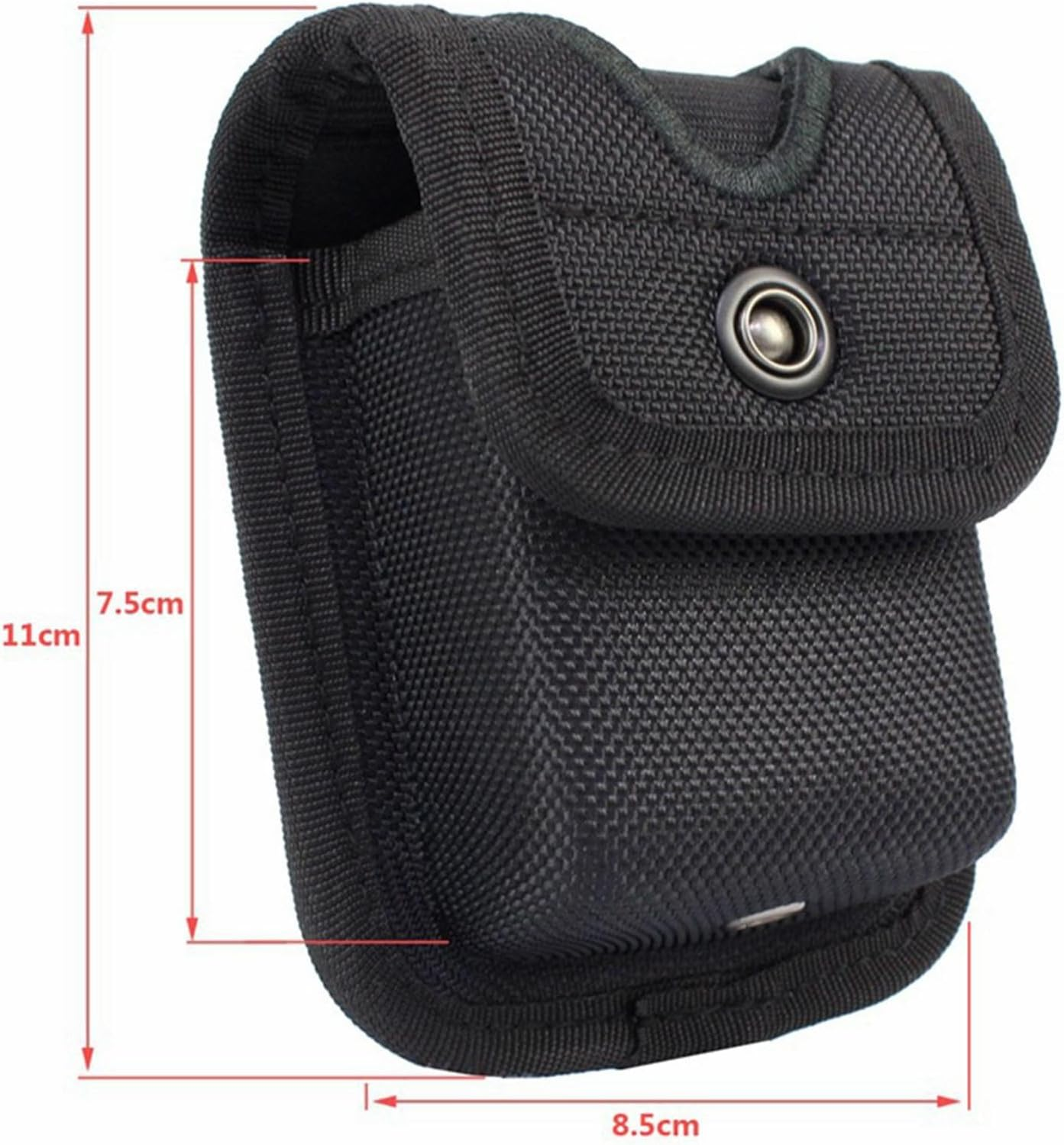 Qianly Duty Belt Organizer Glove Pouch Nylon Pager/Gloves Holder Snap Closure Waist Pack Bag for Paramedic EMT, Firefighter, Police image number 1