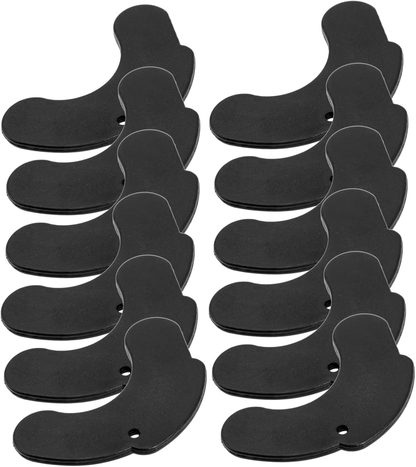 BESPORTBLE 12Pairs Dumbbell Shockproof Pads Holders for Weightlifting Gym Storage Protects Floors and Equipment Essential Fitness Tool for Home Gym Use image number 6