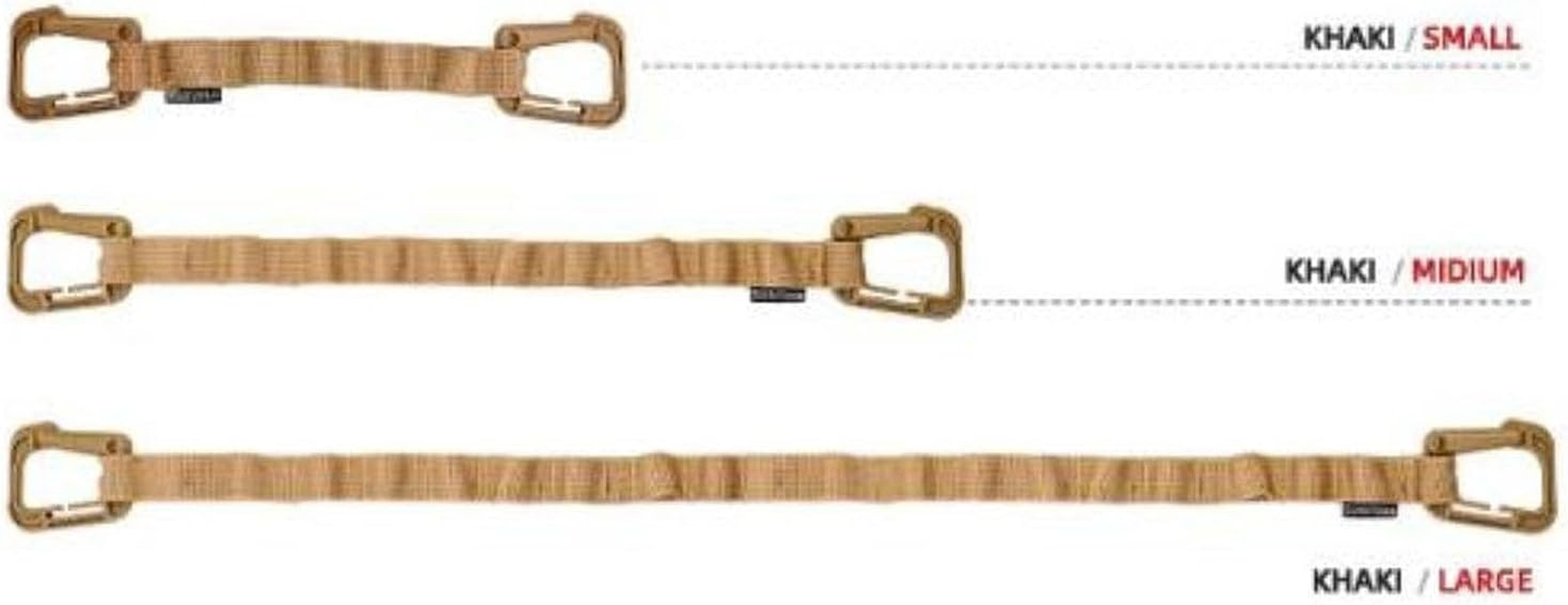 Zxpjkyu 3X Camping LANYARDS Belts Space Stain Supplies with Clip TARPER TARKER Clips - Green image number 2