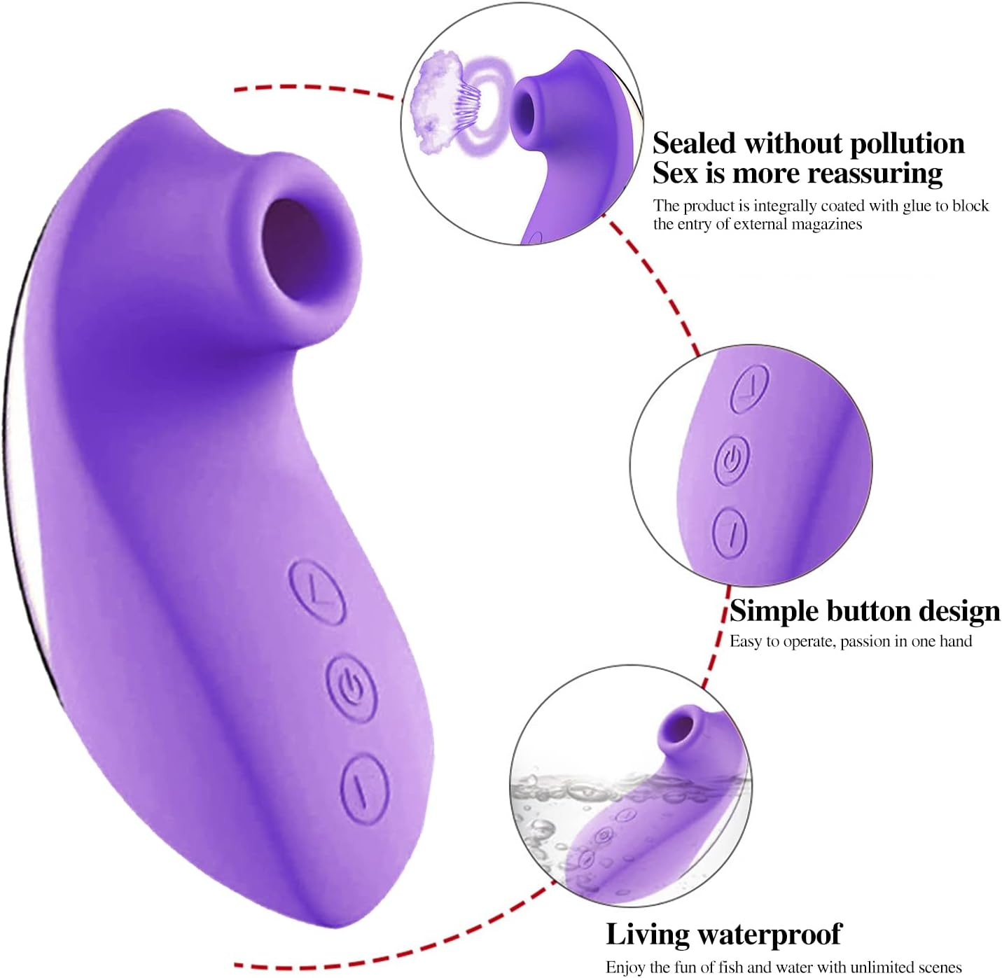 Sex Pleasure Toy for Womens Suck Memoriesh Rose Tongue Rechargeable Clitorals Sucking&Vibrating Machine Adult Toy for Women Couples 10 Mode Nipple Sucker G Sucking Toys for Women