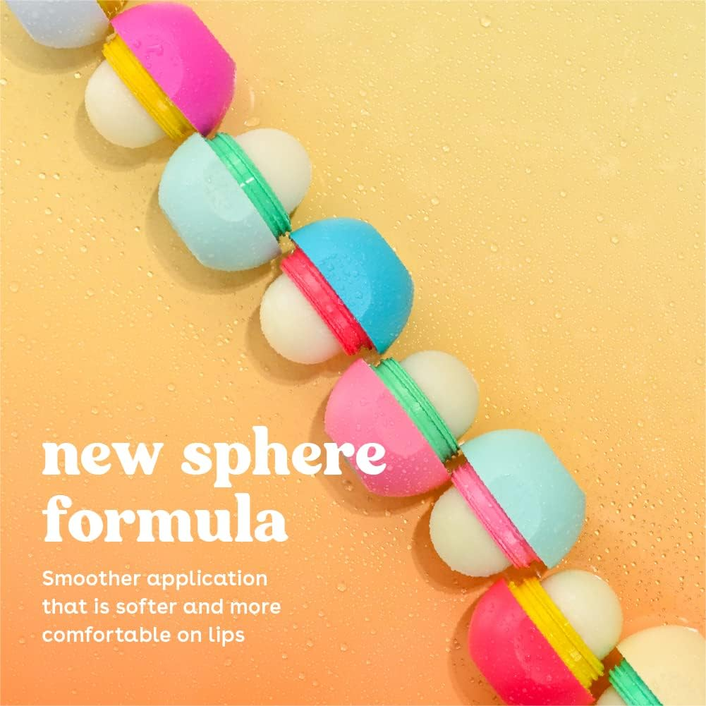 EOS Visibly Soft Lip Balm Sphere, Vanilla Mint, 0.25 Ounce image number 4