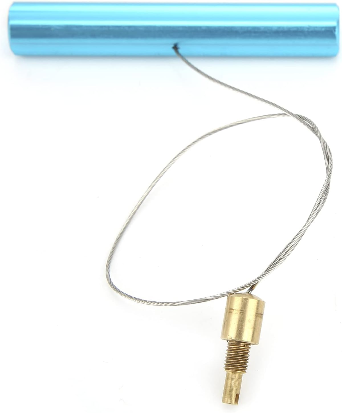 Motorcycle Air Valve Puller Tube Tire Stem Tool Blue 80X10Mm/3.1X0.4In Components