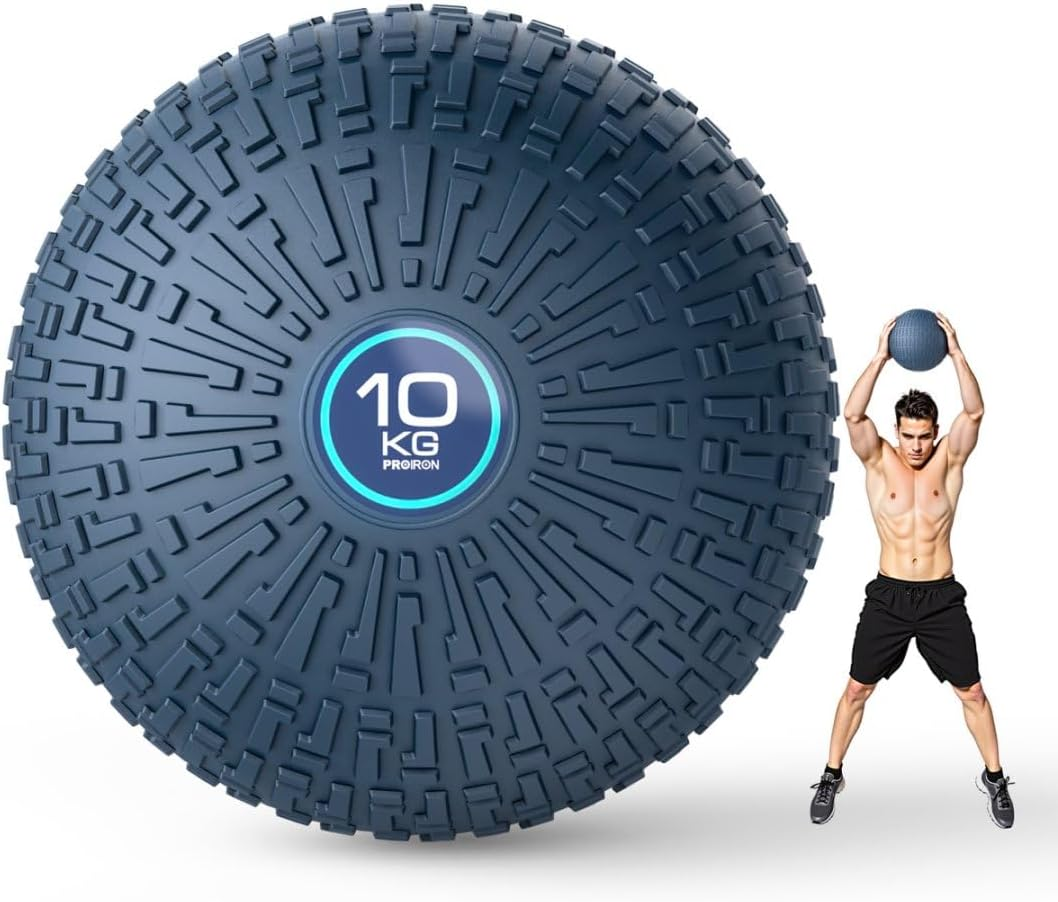 PROIRON Slam Medicine Balls - Non-Bounce, Wall Ball Slam Ball Weighted Balls - for Exercise, Strength, Weighted Exercises Balls for Power Workout(3/5/8/10Kg)