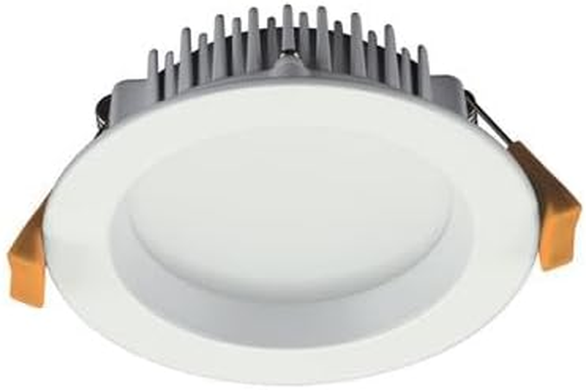 Domus 20420 DECO-13 round 13W Dimmable LED Tricolour IP44 Downlight - White - DECO-13-RND-WHT