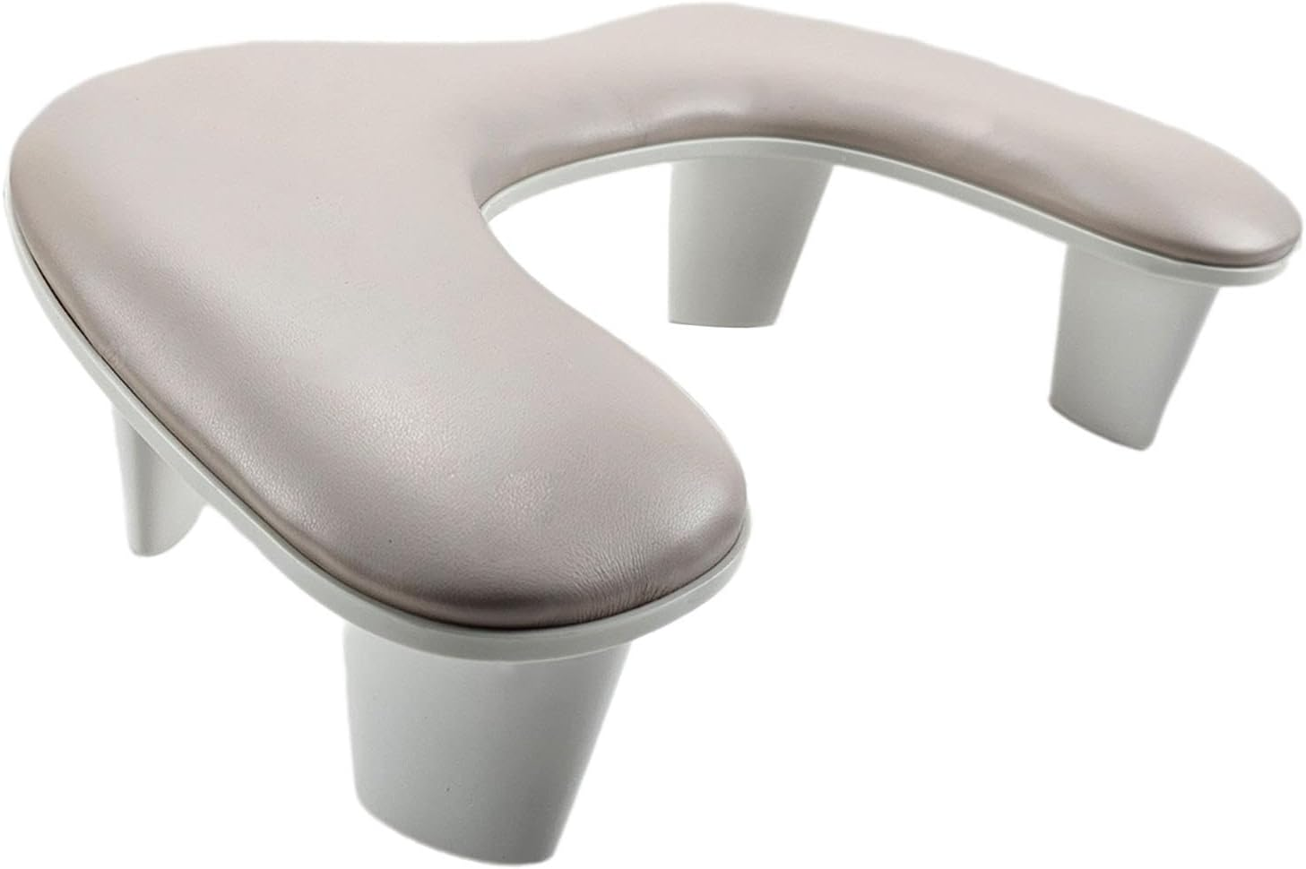 Eigell U Shape Arm Rest,Manicure Armrest,Professional Nail Art Accessories,Non Slip Manicure Hand Rest Pillow Cushion for Nail Art, Black