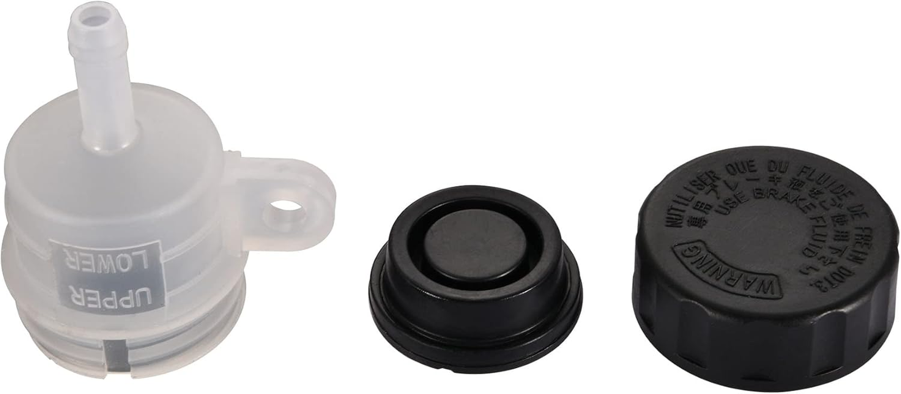 WOOSTAR Motorcycle Rear Brake Fluid Reservoir Oil Cup Replacement for 50Cc 90Cc 110Cc 125Cc ATV Dirt Pit Bike image number 4