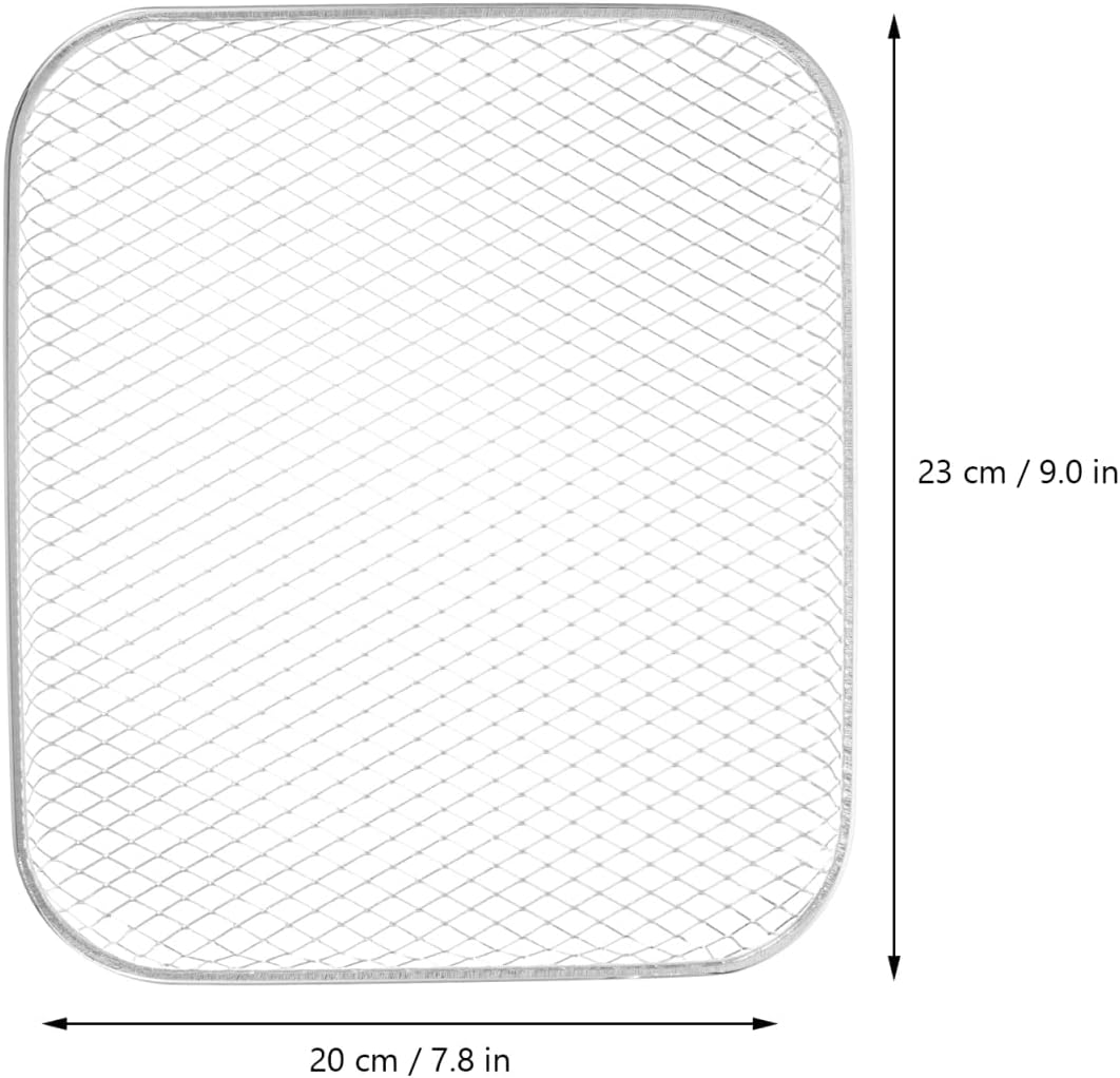 BESPORTBLE Stainless Steel Barbecue Net 304 BBQ Grill Mesh for Outdoor Cooking Versatile Grill Rack for Meat Vegetables and Nuts 23X20Cm image number 2