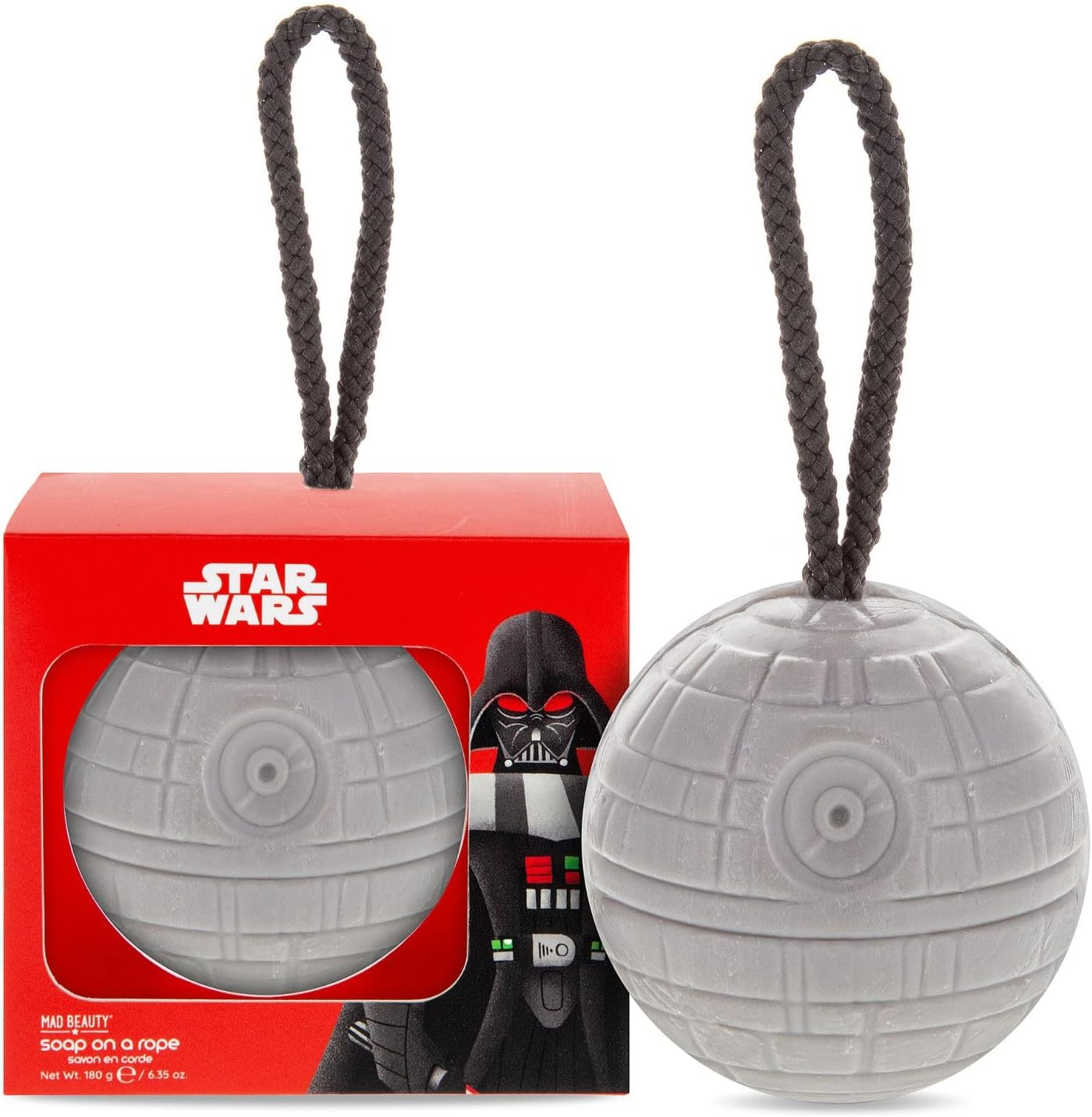 Disney Star Wars Dark Side Death Star Soap on a Rope 180 G image number 2