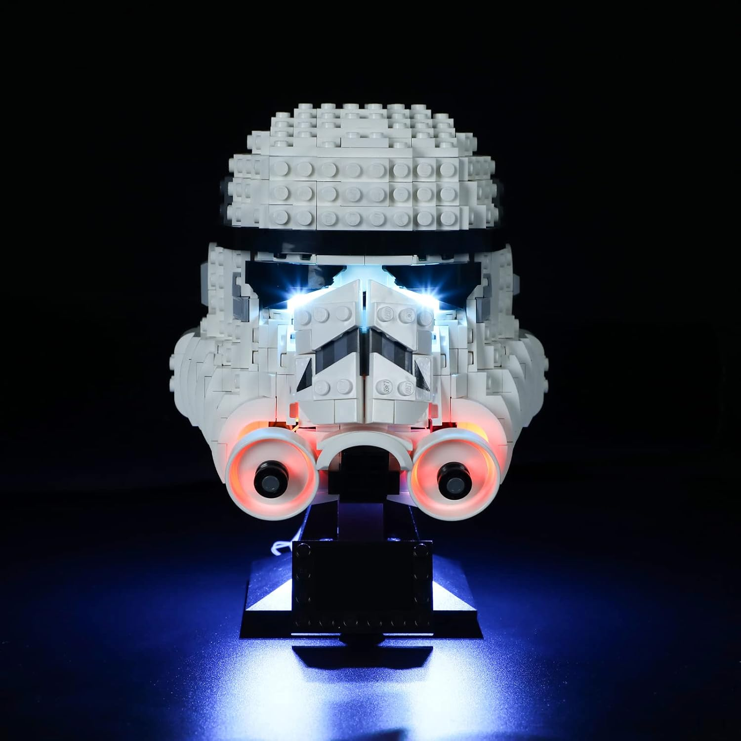 GEAMENT LED Light Kit Compatible with  Stormtrooper Helmet - Lighting Set for Star Wars 75276 Building Model ( Set Not Included) image number 1