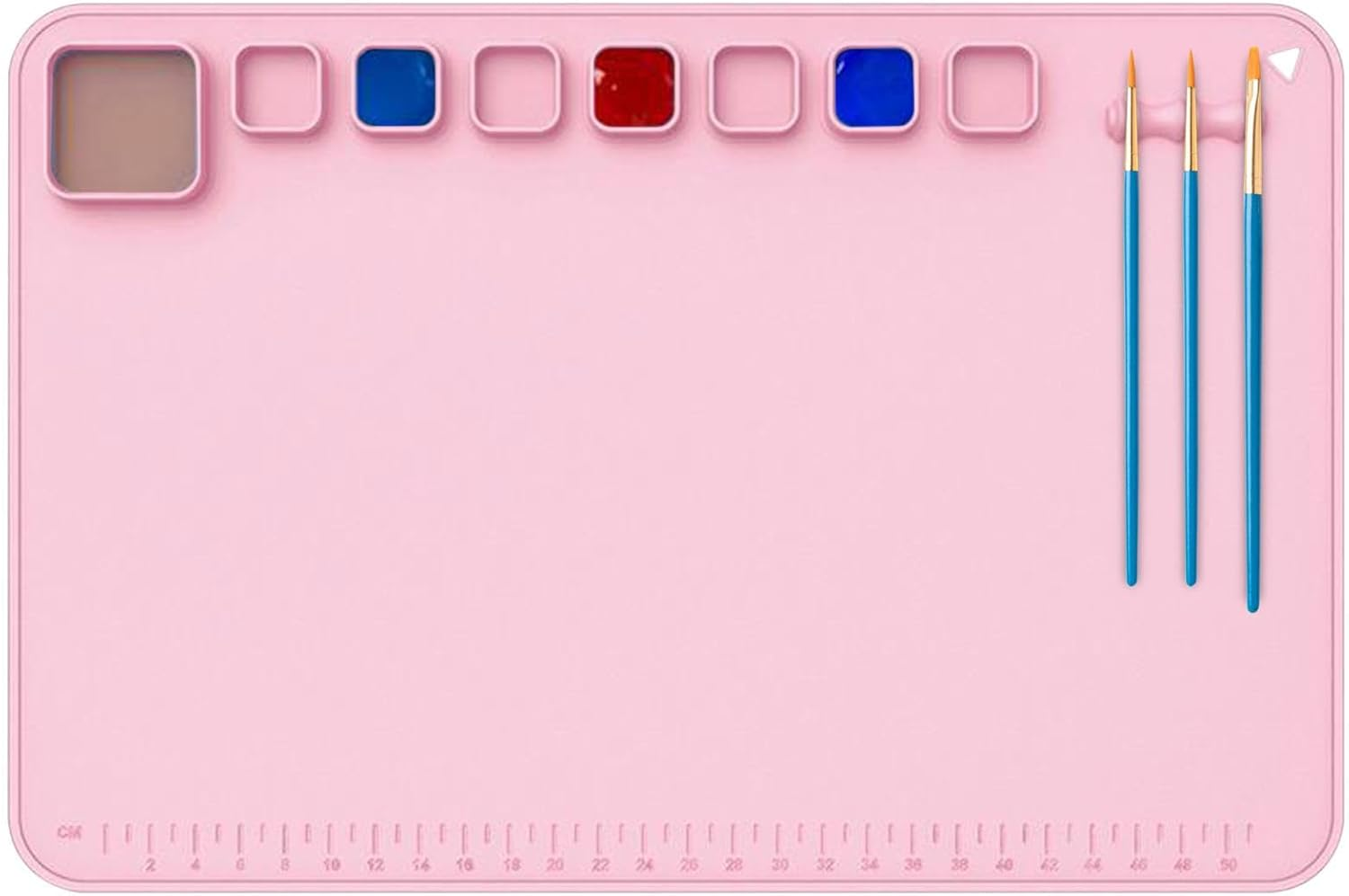 Silicone Mats for Crafts,23Inchx16Inch Heat Resistant Silicone Crafting Mat Nonstick Nonslip | No Fading Painting Supplies for Painting, Art, Clay, Resin Casting