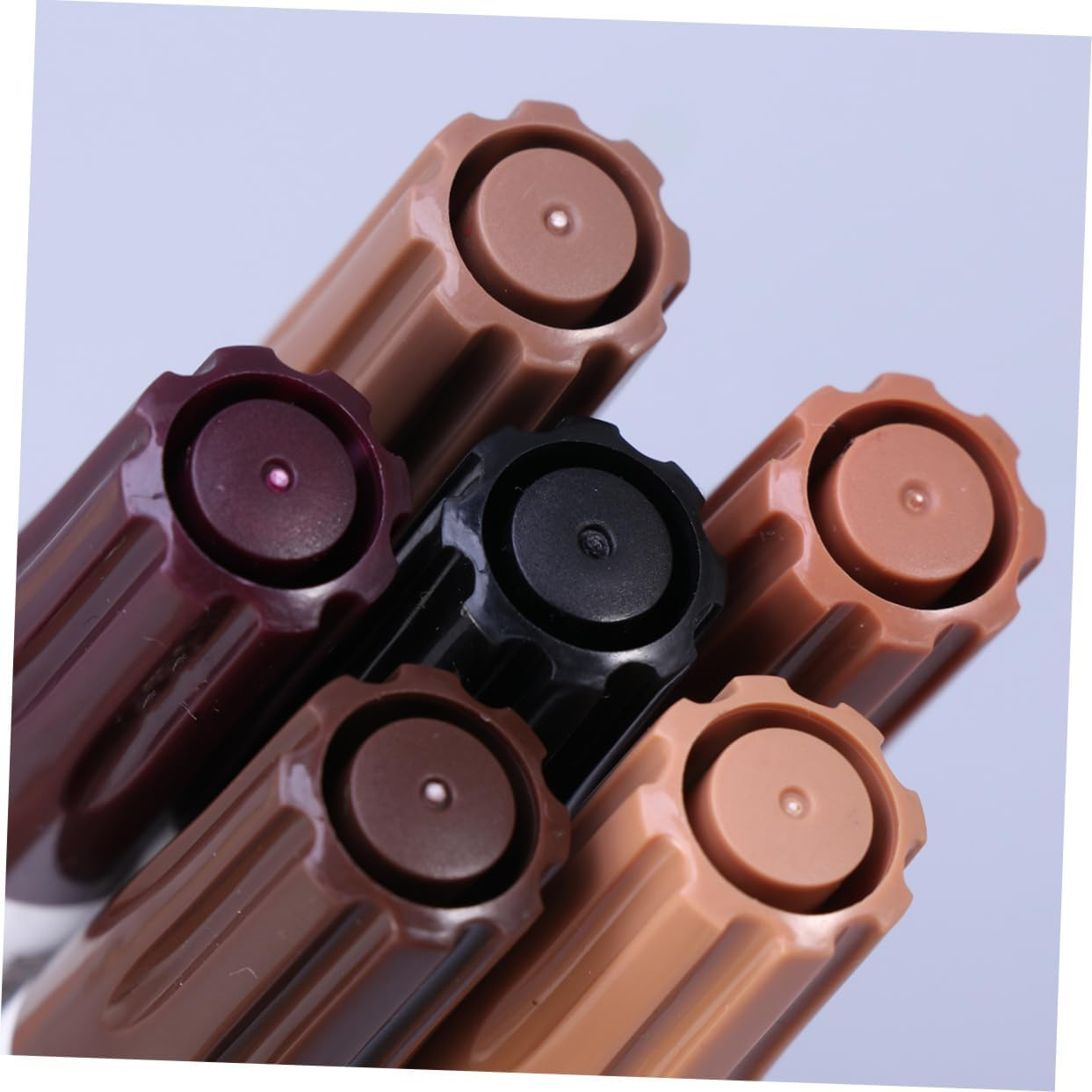 STOBOK Furniture Touch-Up Pen Set 6 Pcs Wood Furniture Markers Hide Marks Quick Dry Fade Resistant image number 6