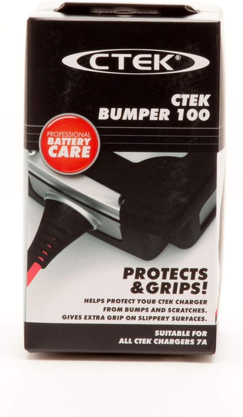 CTEK Bumper 100, Protects Your CTEK Battery Charger from Drops & Scratches, Fits CTEK 7 Amp Charger, Non-Slip, Silicon Rubber for a Strong Grip on Angled or Slippery Surfaces, Tough & Durable