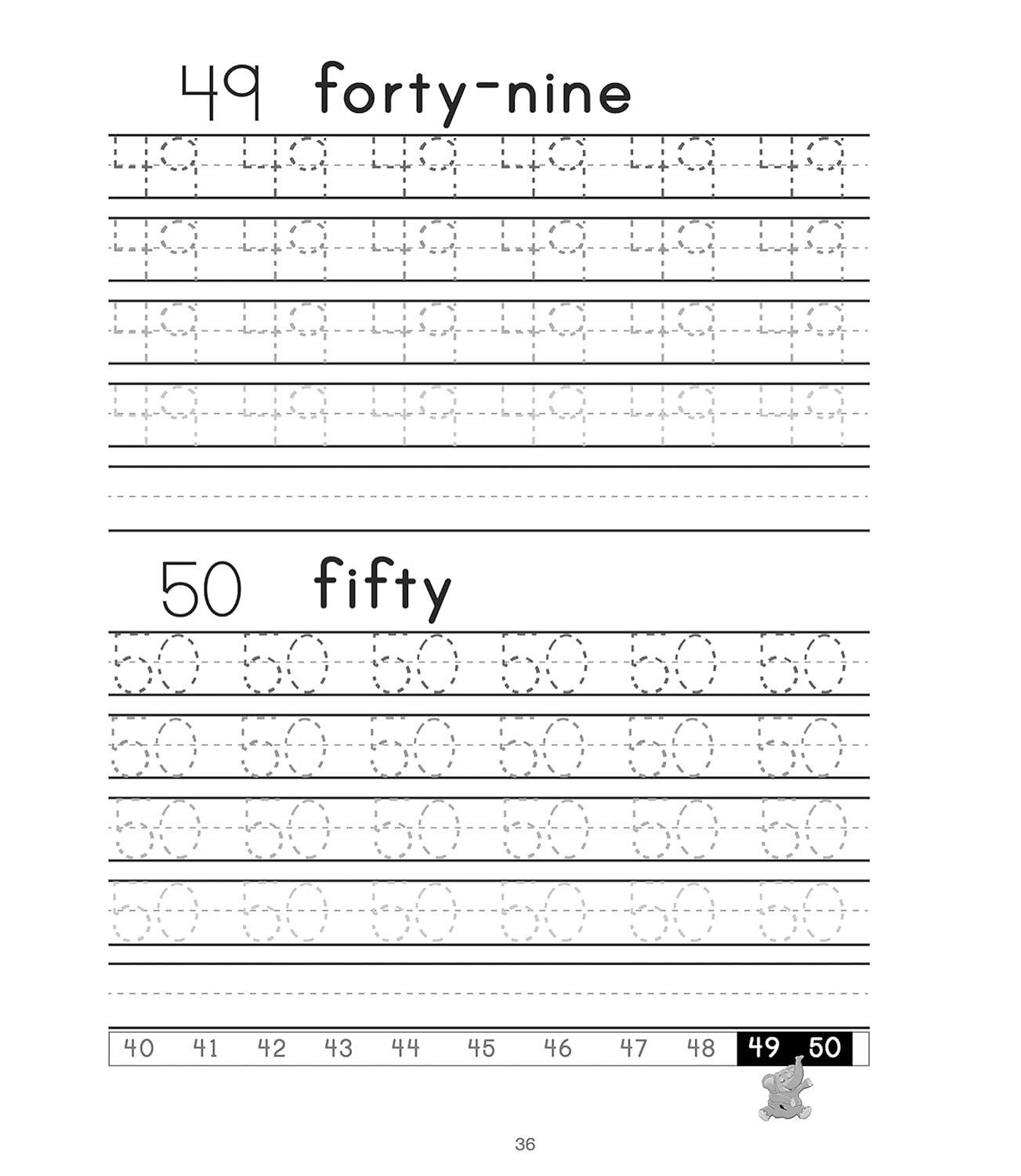 Number Tracing Book for Preschoolers: Preschool Numbers Tracing Math Practice Workbook: Math Activity Book for Pre K, Kindergarten and Kids Ages 3-5 image number 5