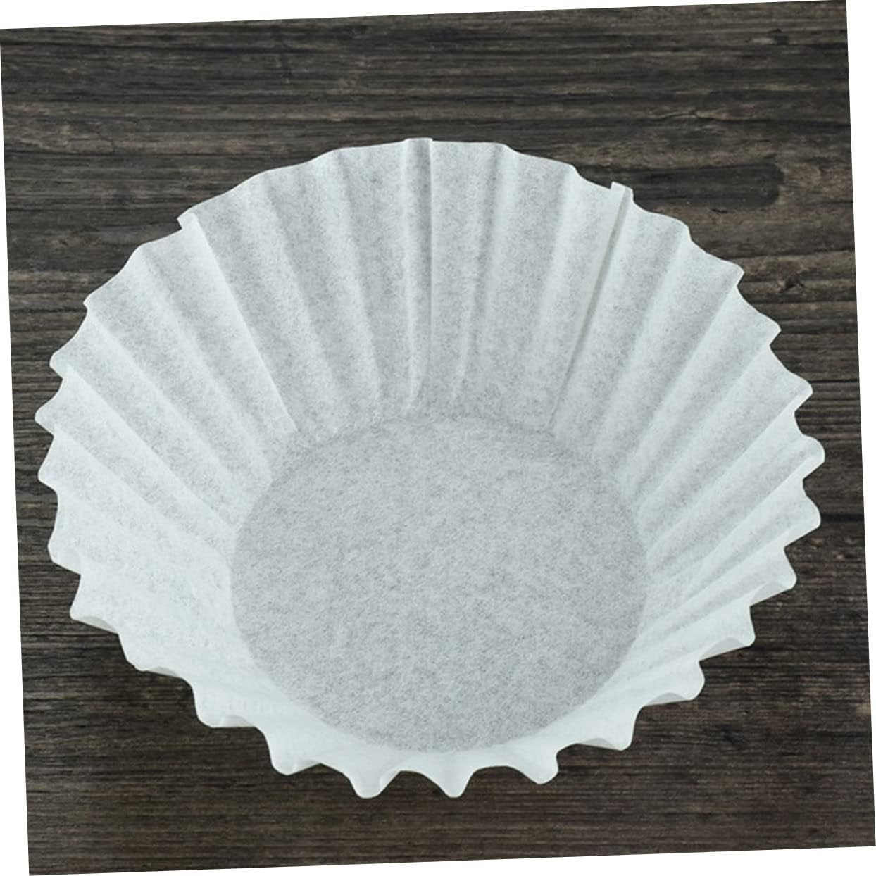 OKUMEYR 100Sheets Thickened Paper Filters for Tea Coffee Shape Tea Dripping Tools American Filter Bowl Paper Espresso Storage Bowl image number 1