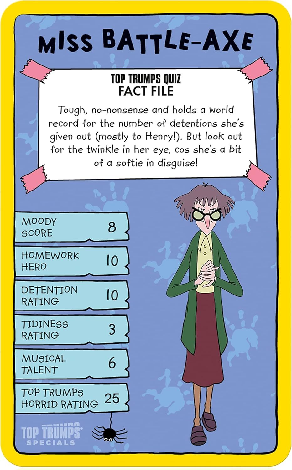 Top Trumps Horrid Henry Special Card Game English Edition, Play with the Mischievous Prankster-Type Kid and Characters from Ashton Primary School, Educational for Ages 6 Up, WM03017-EN1-6 image number 4