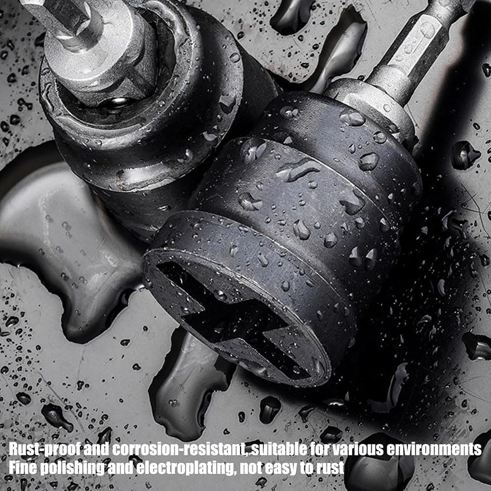 Heavy Duty Scissor Jack Socket for Car Jack and Electric Wrench Adapter Universal Fit for Trailer, RV, Truck, Auto Repair and Quick Labor Saving Car Lift Tool with Durable Steel Construction image number 3