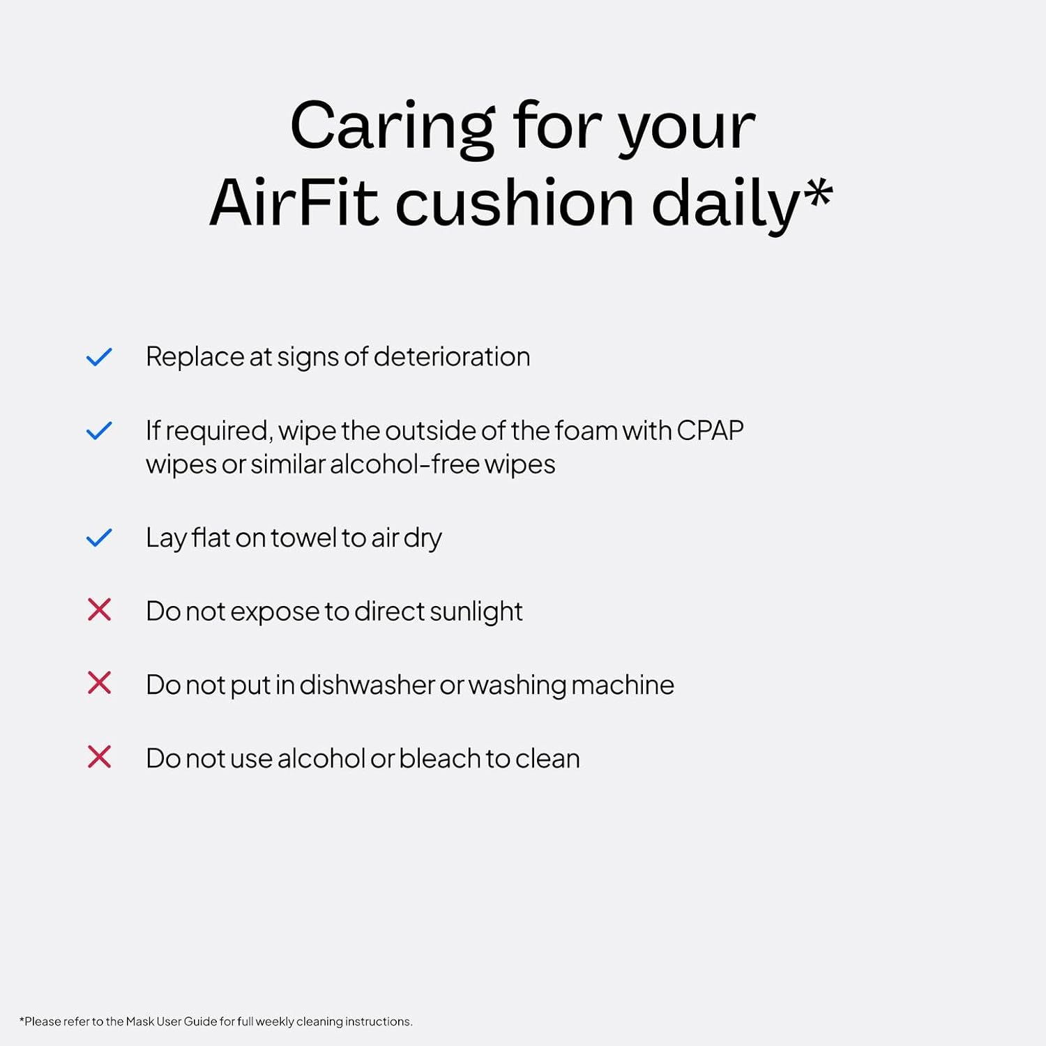 Resmed Airfit F30I Cushion - Wide image number 1