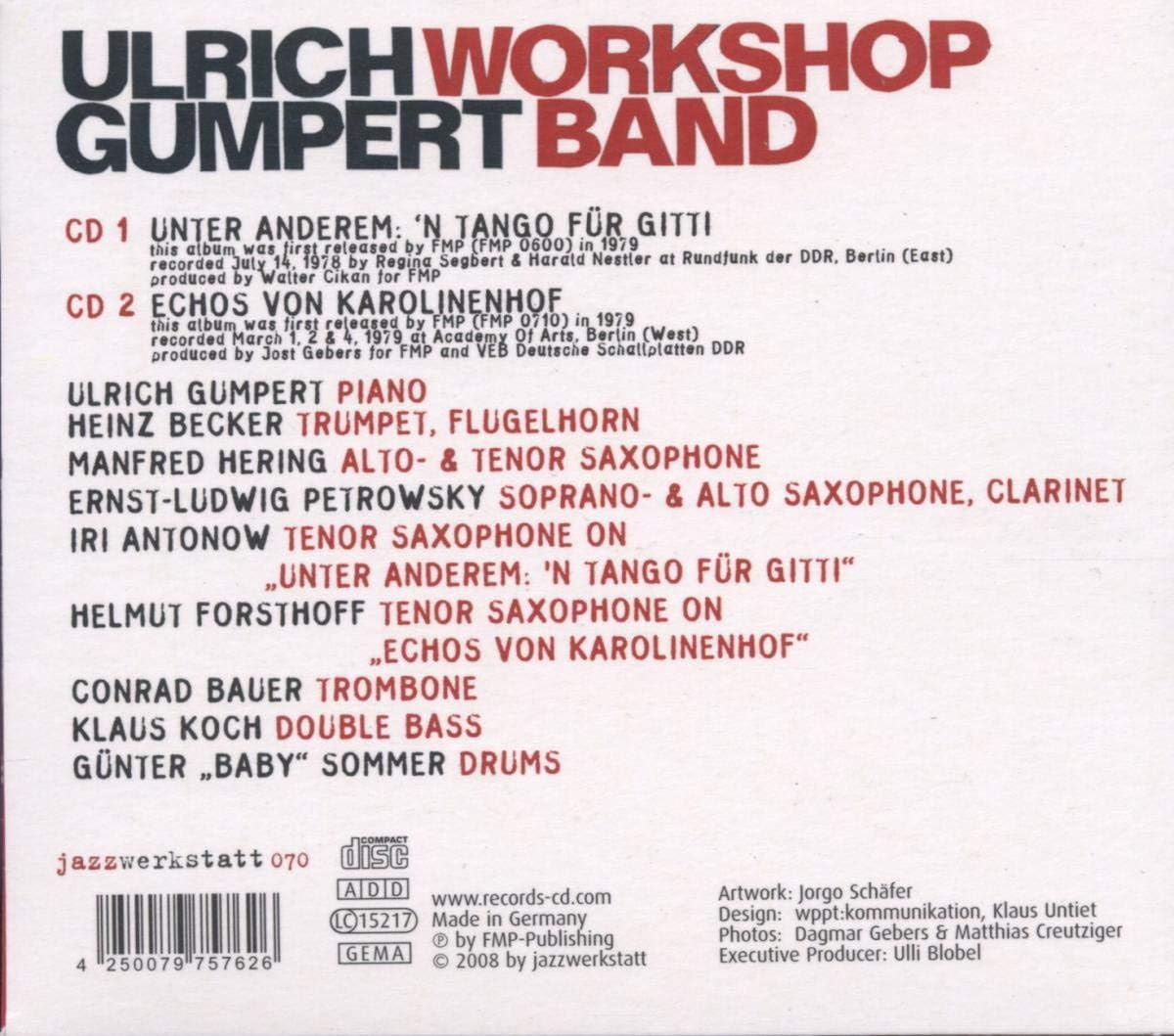 Ulrich Gumpert Workshop Band image number 1