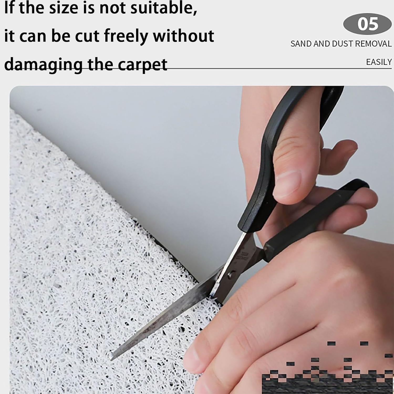 AIMALL Non-Slip Door Mat, 23.6 X 35.4 Inches, Absorbent and Durable Welcome Floor Mat with Panda or Dog Pattern for Entryway, Kitchen, Bathroom, and Home image number 1