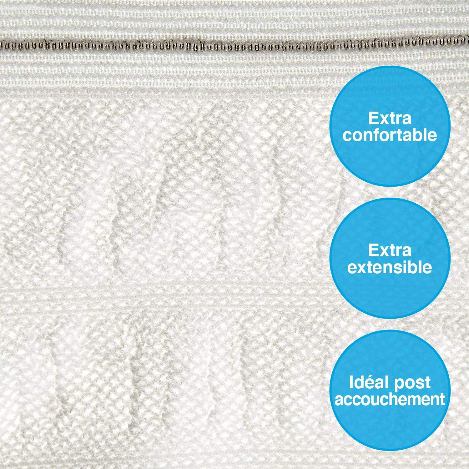 NUK Disposable Maternity Briefs &ndash; Stretchy Mesh Briefs &ndash; One Size &ndash; White &ndash; Pack of 5