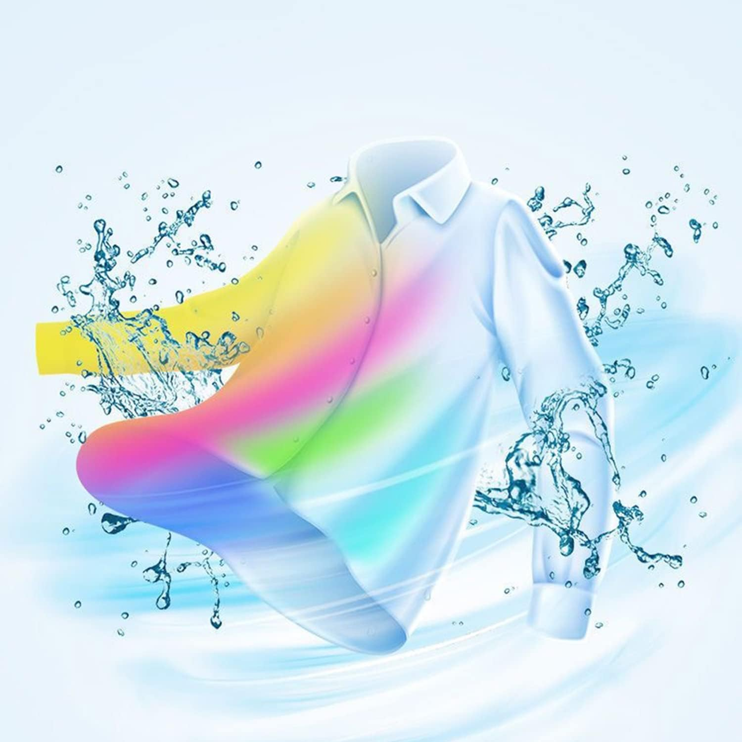 Colorur Catcher, Laundry Colour Run Protection Sheets for Mixed Washes, Laundry Care Color & Dirt Collector, Helps Prevent Color Running and Protect Brightness 90 Sheets image number 5